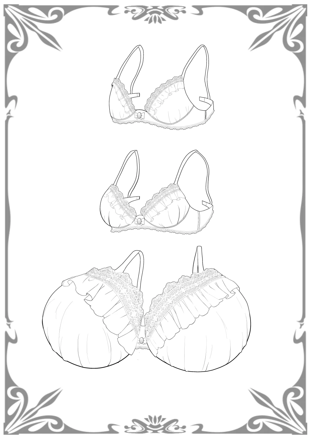 Mune ga Ookikunaru Shitagi o Kounyuu Shita Kizoku Reijou no Matsuro page 13 original parody - sole female big breasts hentai manga - read online free