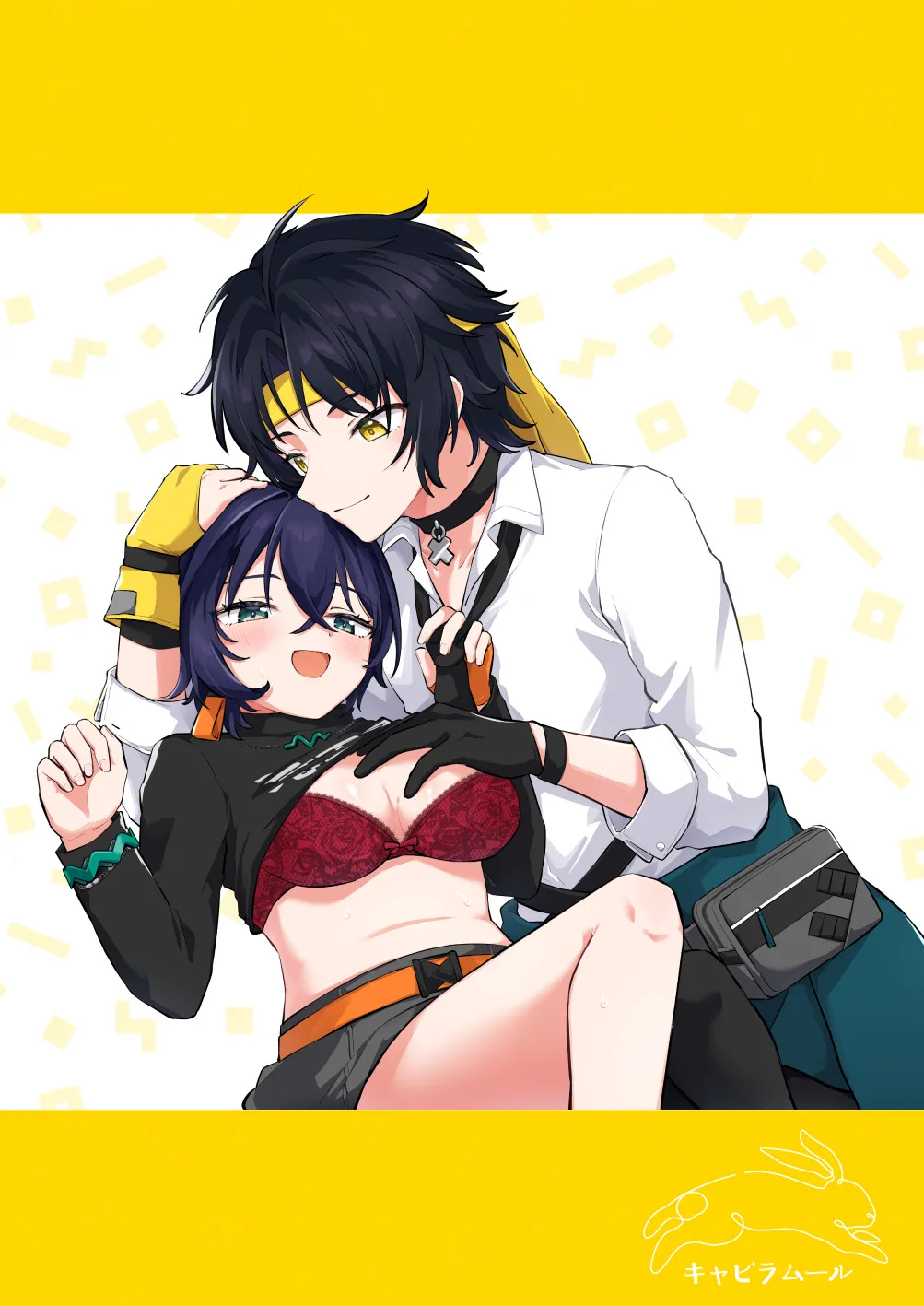 Haru-Rin Nakayoshi page 24 featuring belle zenless zone zero parody - sole female sole male hentai manga - read online free