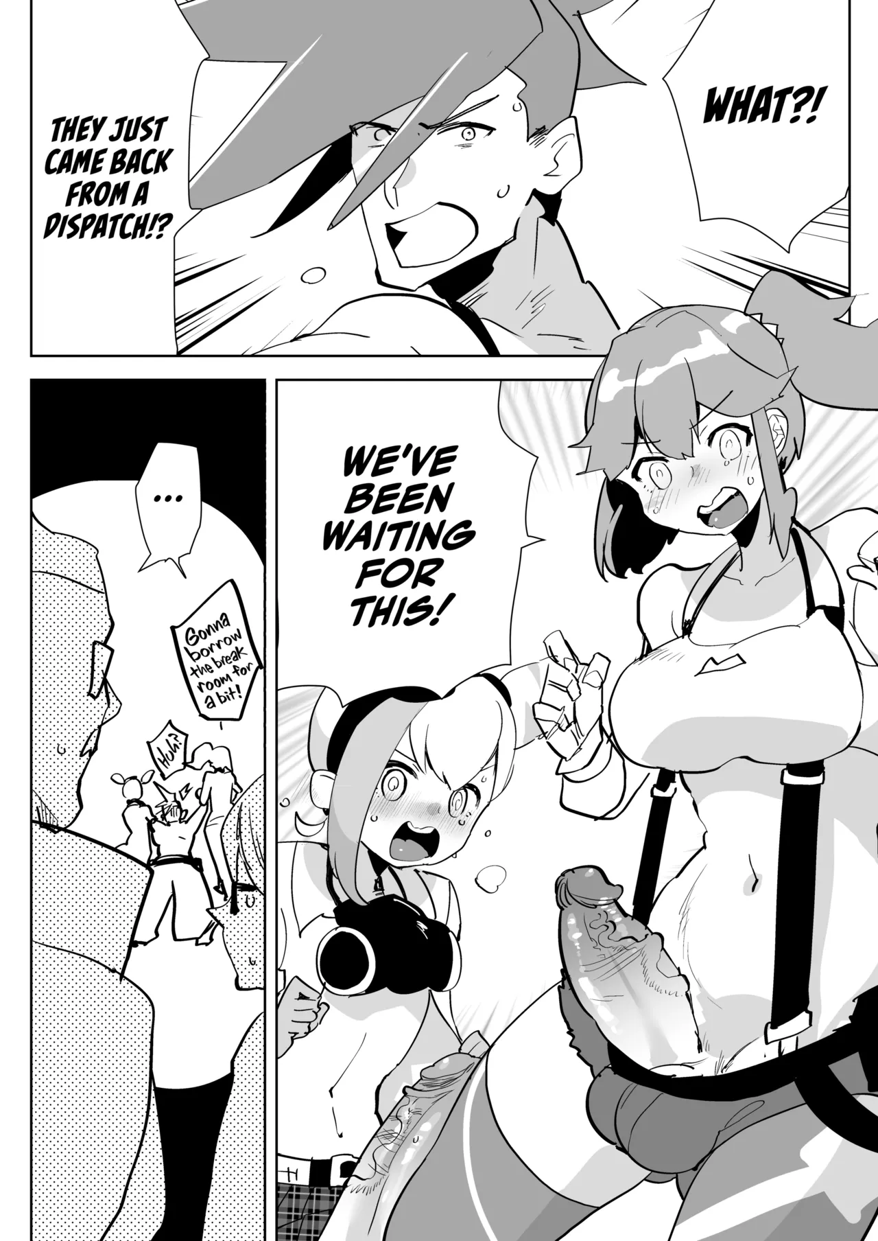 Futanari x Otoko no Hon | Futa Extinguisher - Page 2