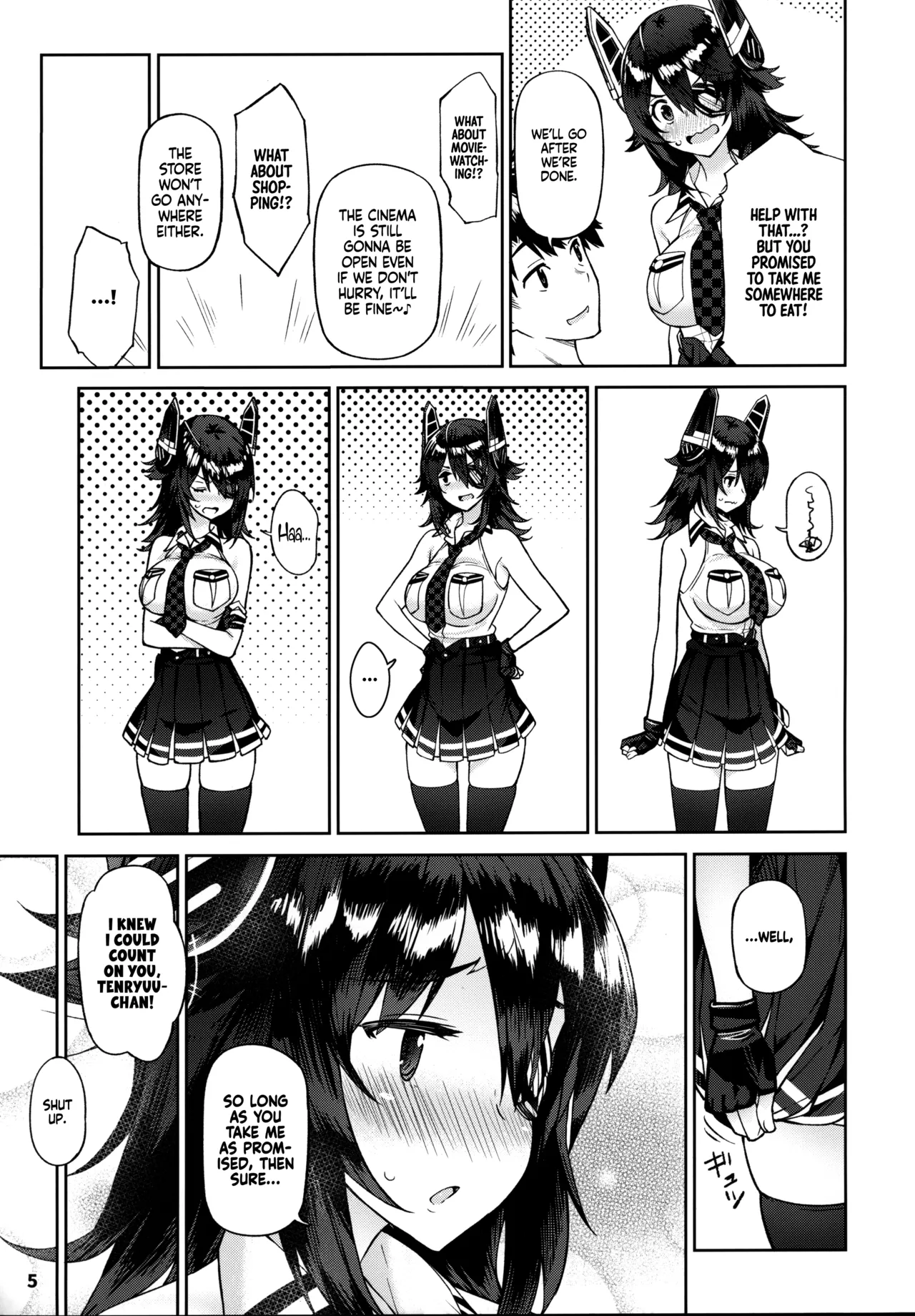 Kawaii Tenryuu-chan wa Boku no Iinari❤︎ - Page 5