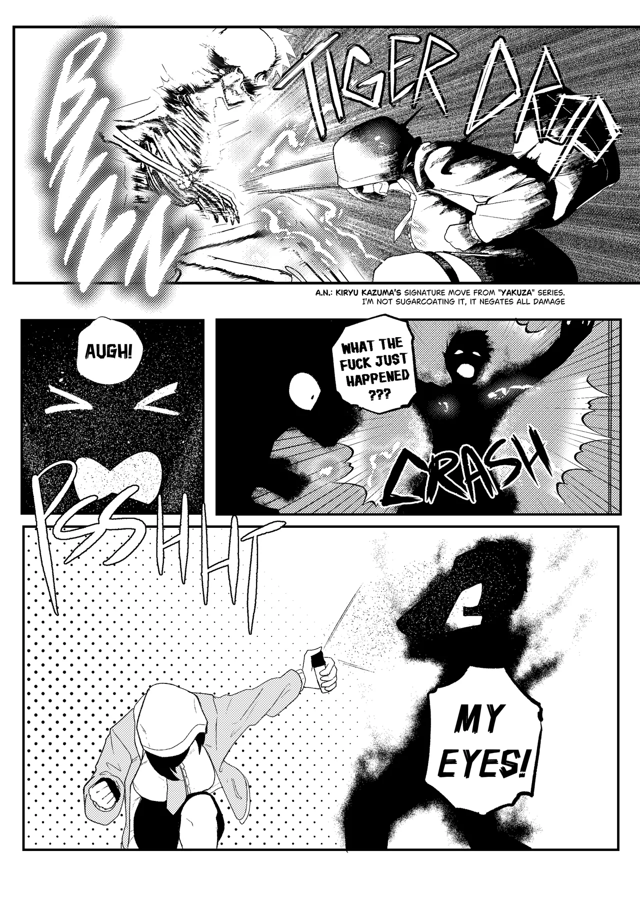 Erika Won't Back Down page 15 - big breasts dark skin hentai manga - read online free