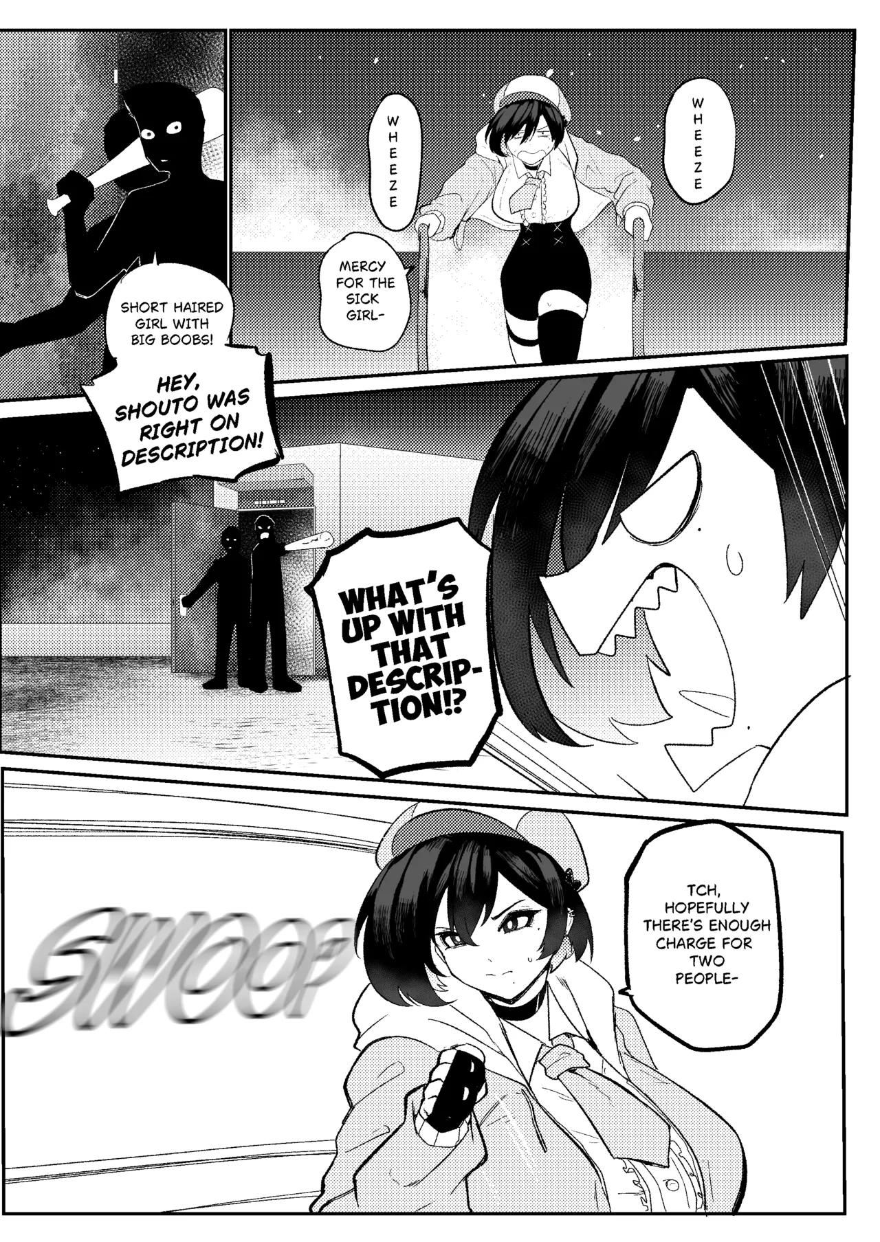 Erika Won't Back Down page 24 - big breasts dark skin hentai manga - read online free