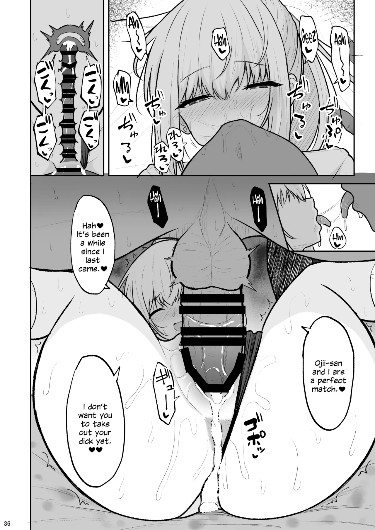 Jikka ga Futoi Gal ga Boku no Risei o Hakai shite Nakadashi Saseru made page 35 original parody - sole female sole male hentai manga - read online free