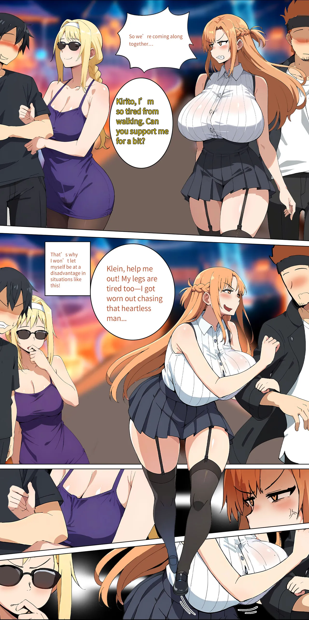 Asuna family 1-24 page 148 featuring yui sword art online parody - milf big breasts hentai manga - read online free
