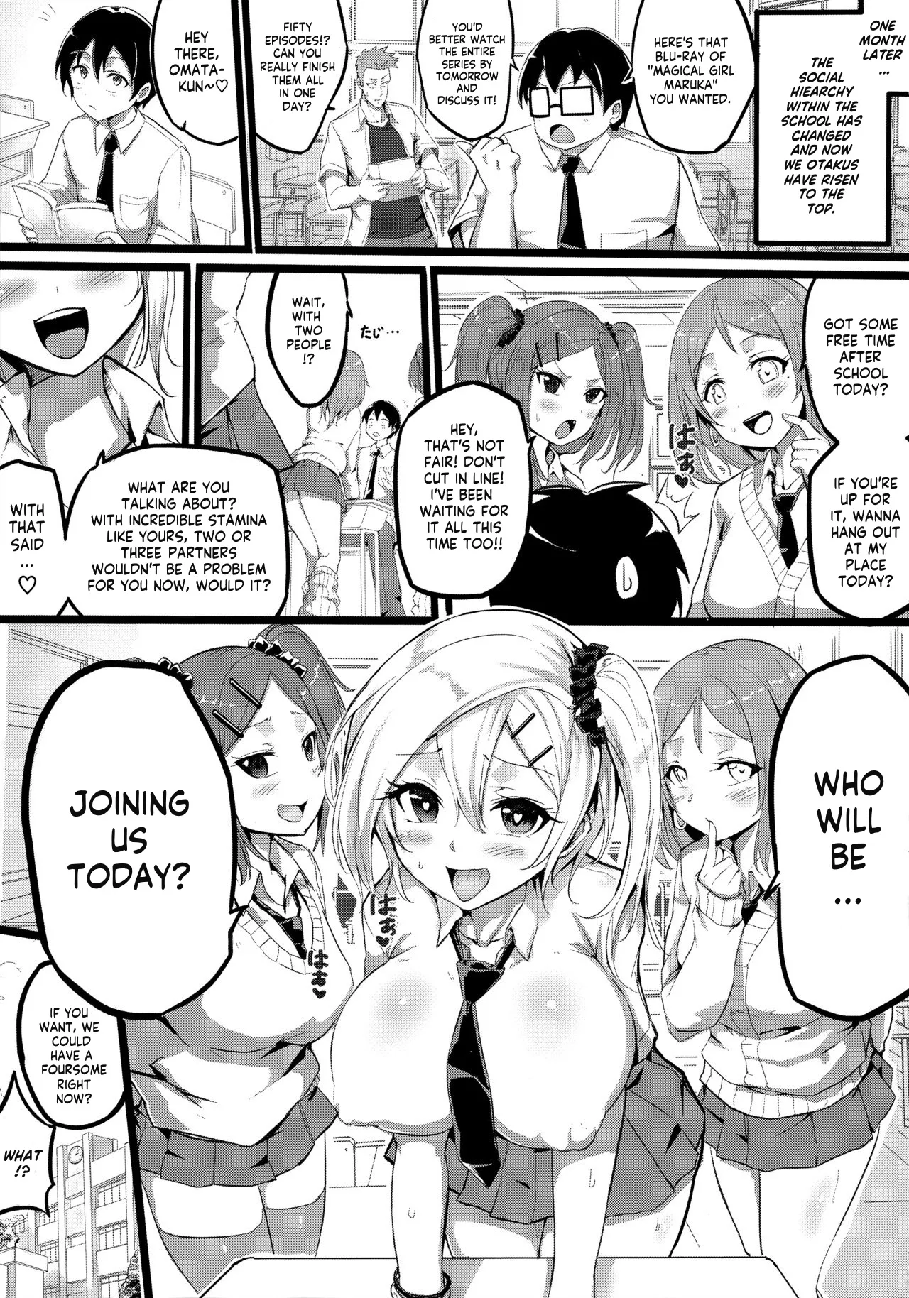 Gyakuten School Caste - School caste reverses. page 24 original parody - sole female sole male hentai manga - read online free