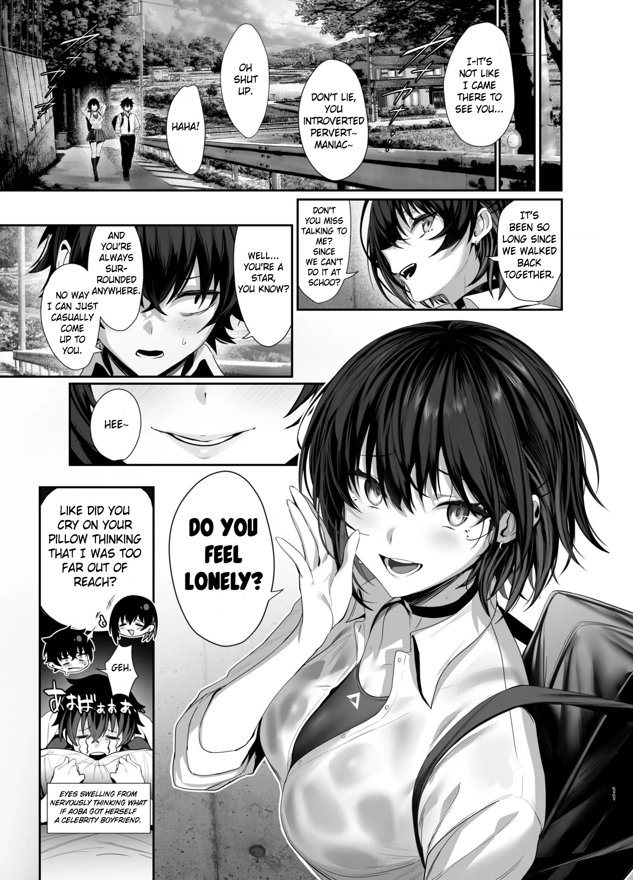 Umise Aoba wa Kimi dake no Mono ni Naritai♡ | Umise Aoba Wants to Be Yours♡ page 10 original parody - squirting big breasts hentai manga - read online free