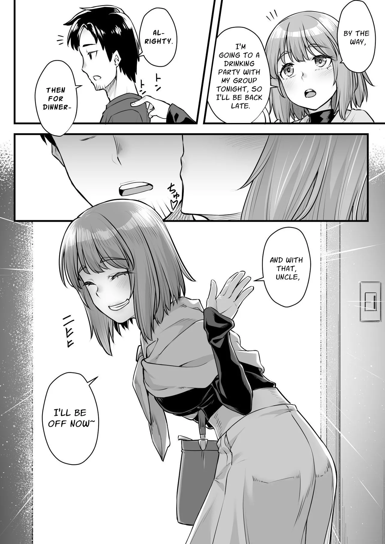 [Area14 (Kasei)] Oji-san Senyou Shitagari Sana-chan | Sana Only Wants To Do It With Her Uncle [English] [ApricotJam] page 9 original parody - big breasts nakadashi hentai manga - read online free