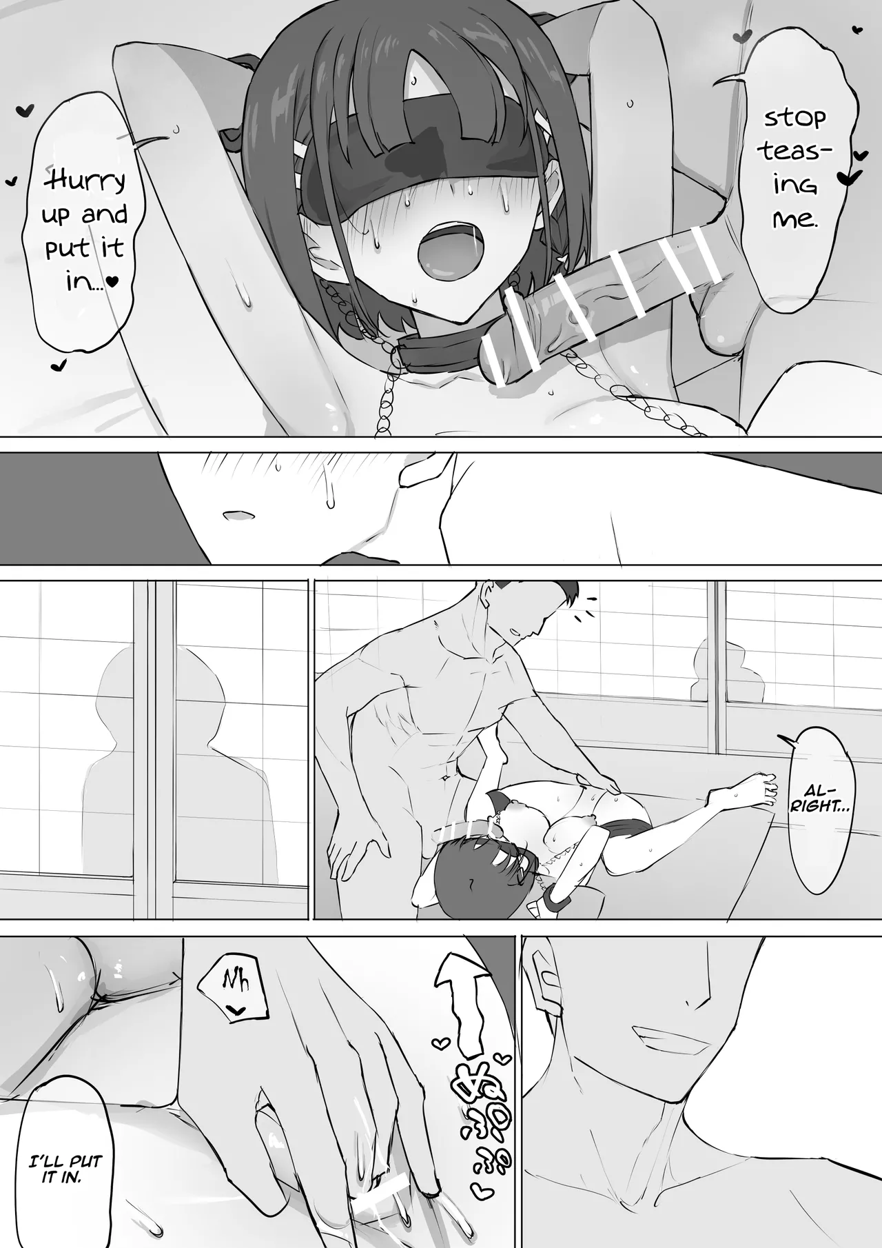 Osananajimi no Himitsu | My Childhood Friend's Secret page 33 original parody - leg lock big breasts hentai manga - read online free