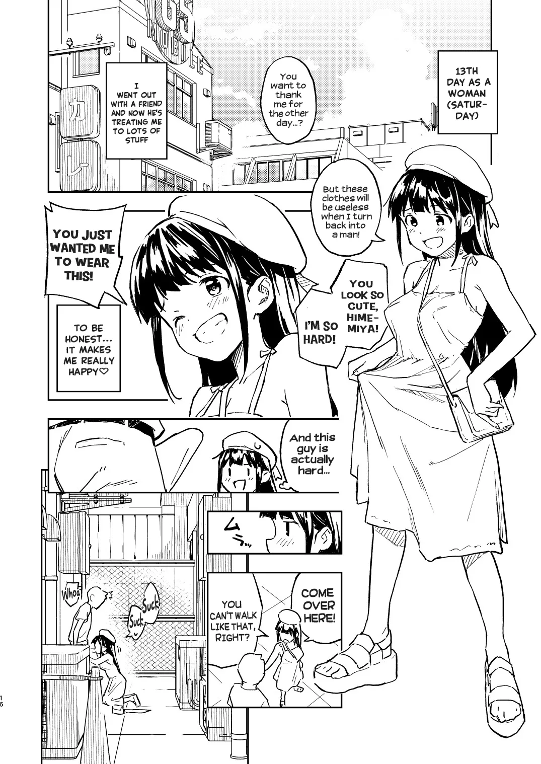 [Mirakoku (Yasumi Mirakichi)] 1-kagetsu Ninshin Shinakereba Otoko ni Modoreru Hanashi (2) | As Long As I Don't Get Pregnant for 1 Month, I'll Turn Back Into a Man (2) [English] [Hikari no Kaze] [Digital] page 15 original parody - sole female nakadashi hentai manga - read online free