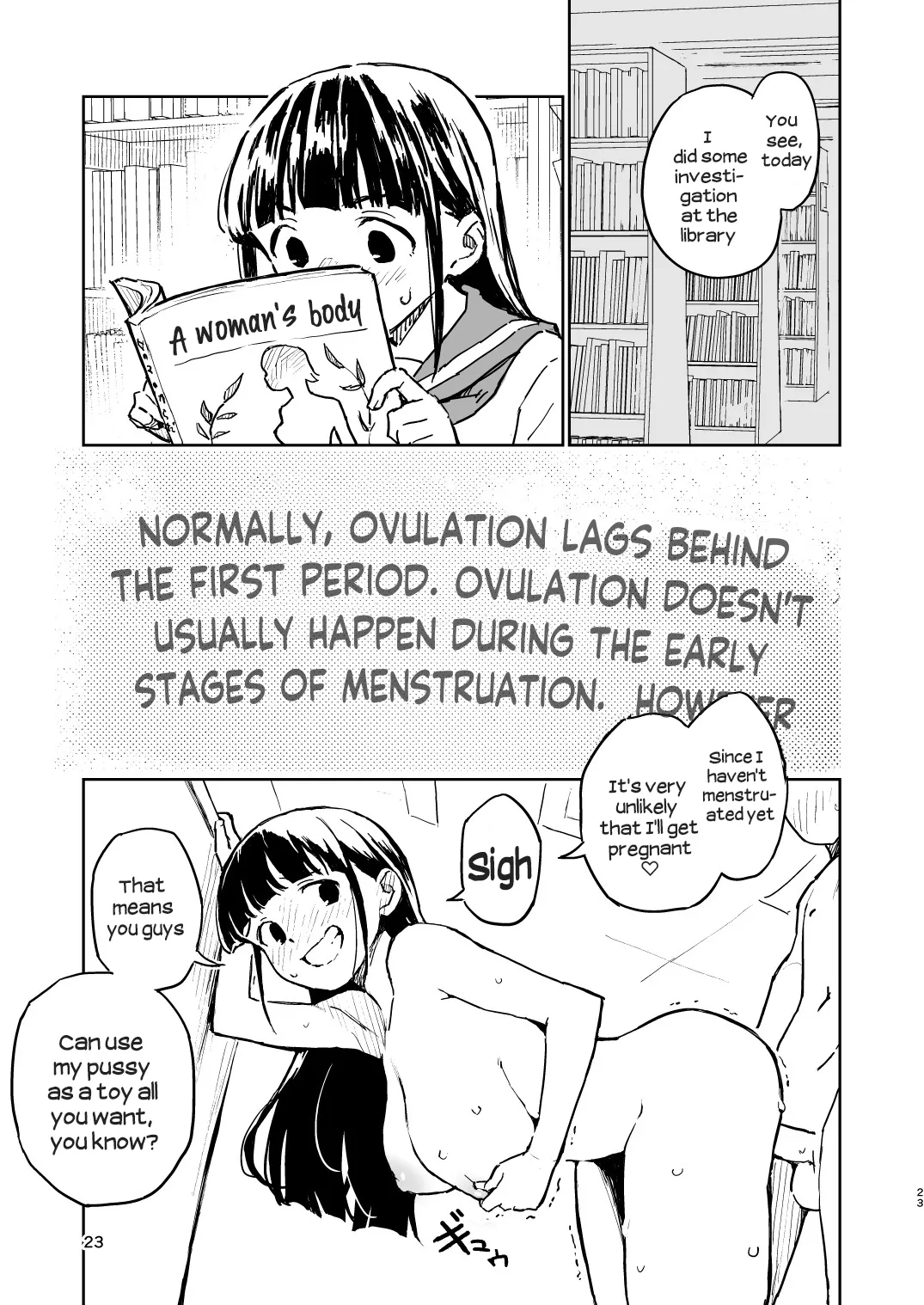 [Mirakoku (Yasumi Mirakichi)] 1-kagetsu Ninshin Shinakereba Otoko ni Modoreru Hanashi (3) | As Long As I Don't Get Pregnant for 1 Month, I'll Turn Back Into a Man (3) [English] [Hikari no Kaze] [Digital] page 22 original parody - swimsuit mmf threesome hentai manga - read online free