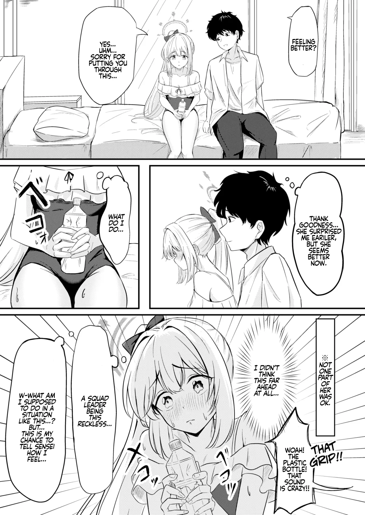 Usagi no Senobi | A Rabbit's Growth page 10 featuring sensei blue archive parody - sole female sole male hentai manga - read online free