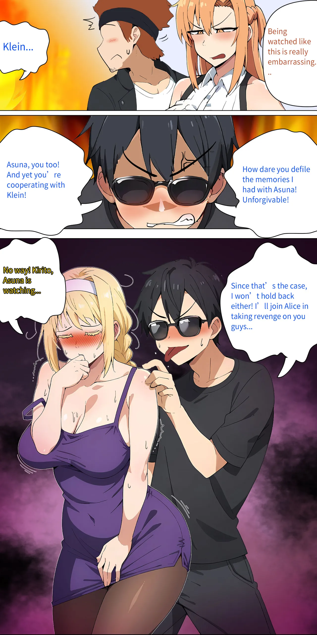 Asuna family 1-25 page 163 featuring yui sword art online parody - milf big breasts hentai manga - read online free