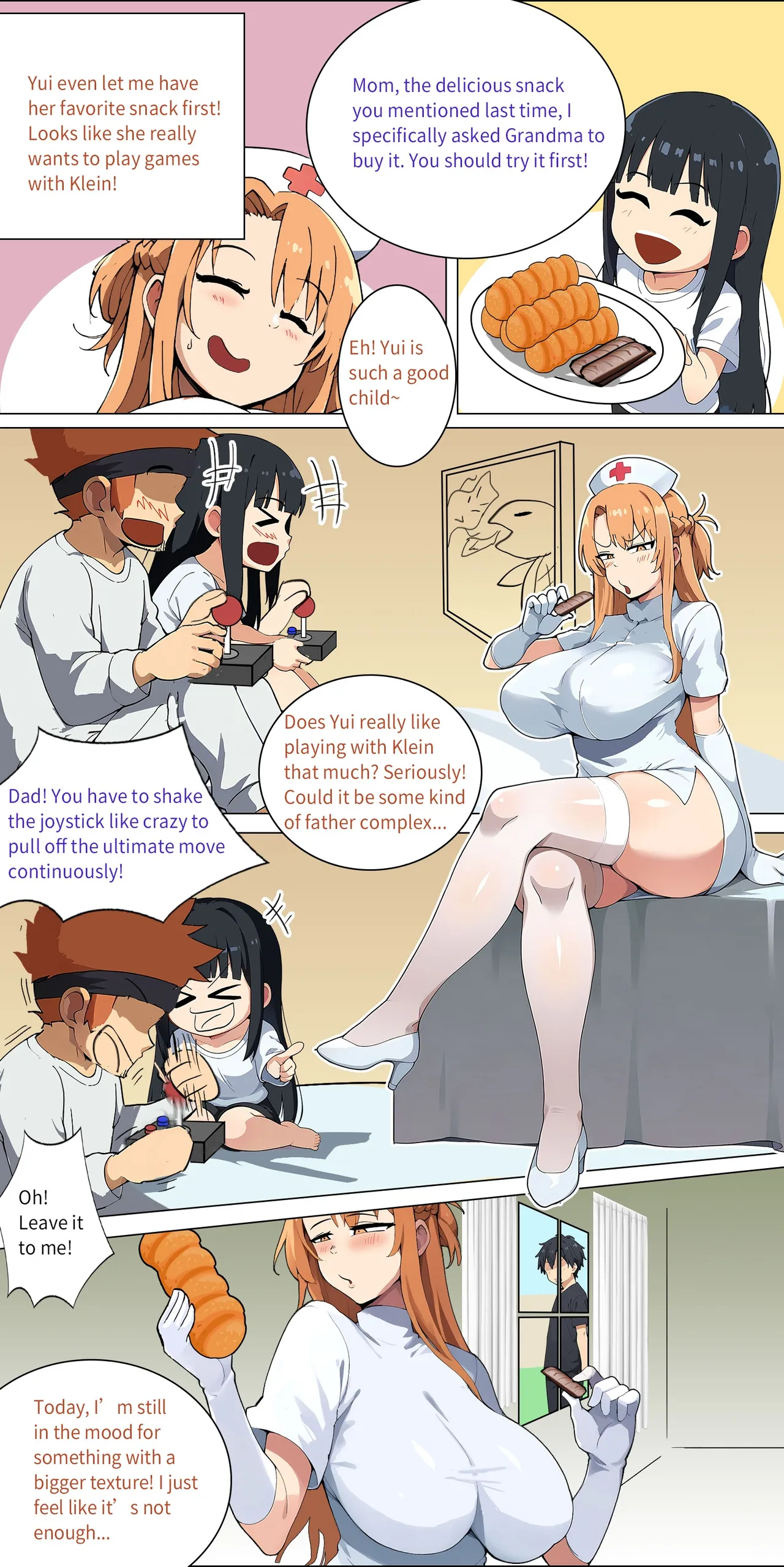 Asuna family 1-25 page 94 featuring yui sword art online parody - milf big breasts hentai manga - read online free