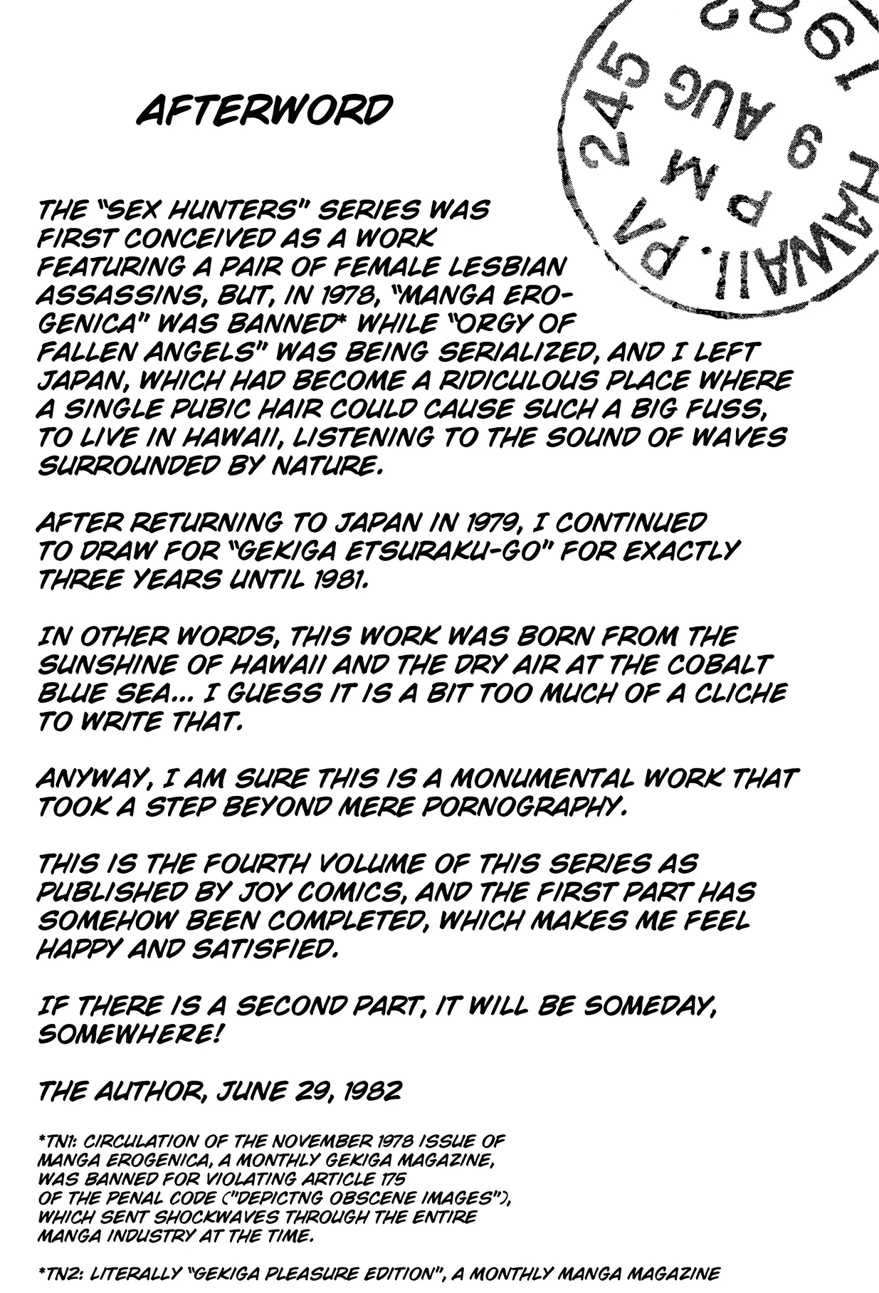 Sex Hunters 4 page 234 - tentacles guro hentai manga - read online free