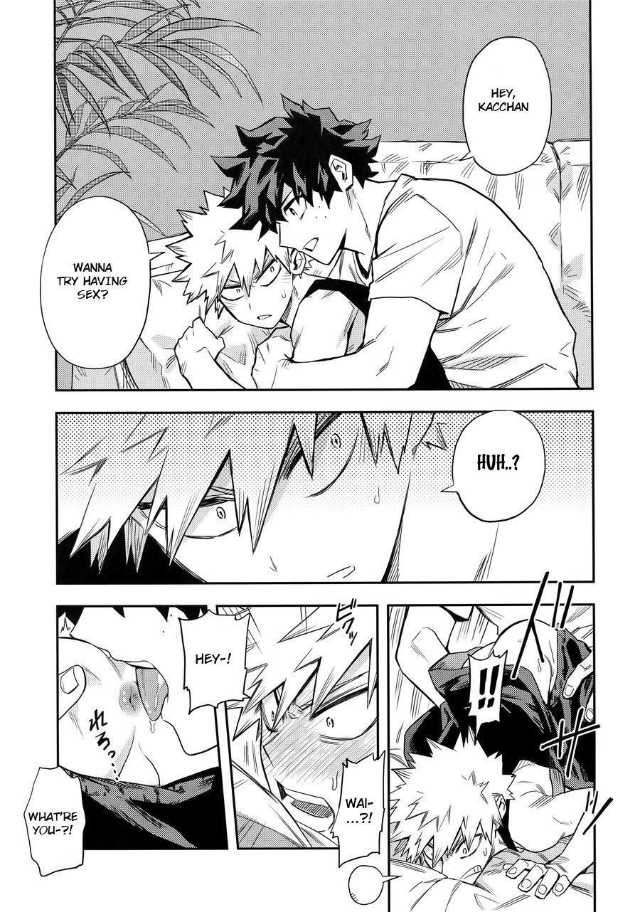 Kuchiguruma ni wa Goyoushin page 12 featuring katsuki bakugou my hero academia parody - muscle freckles hentai manga - read online free