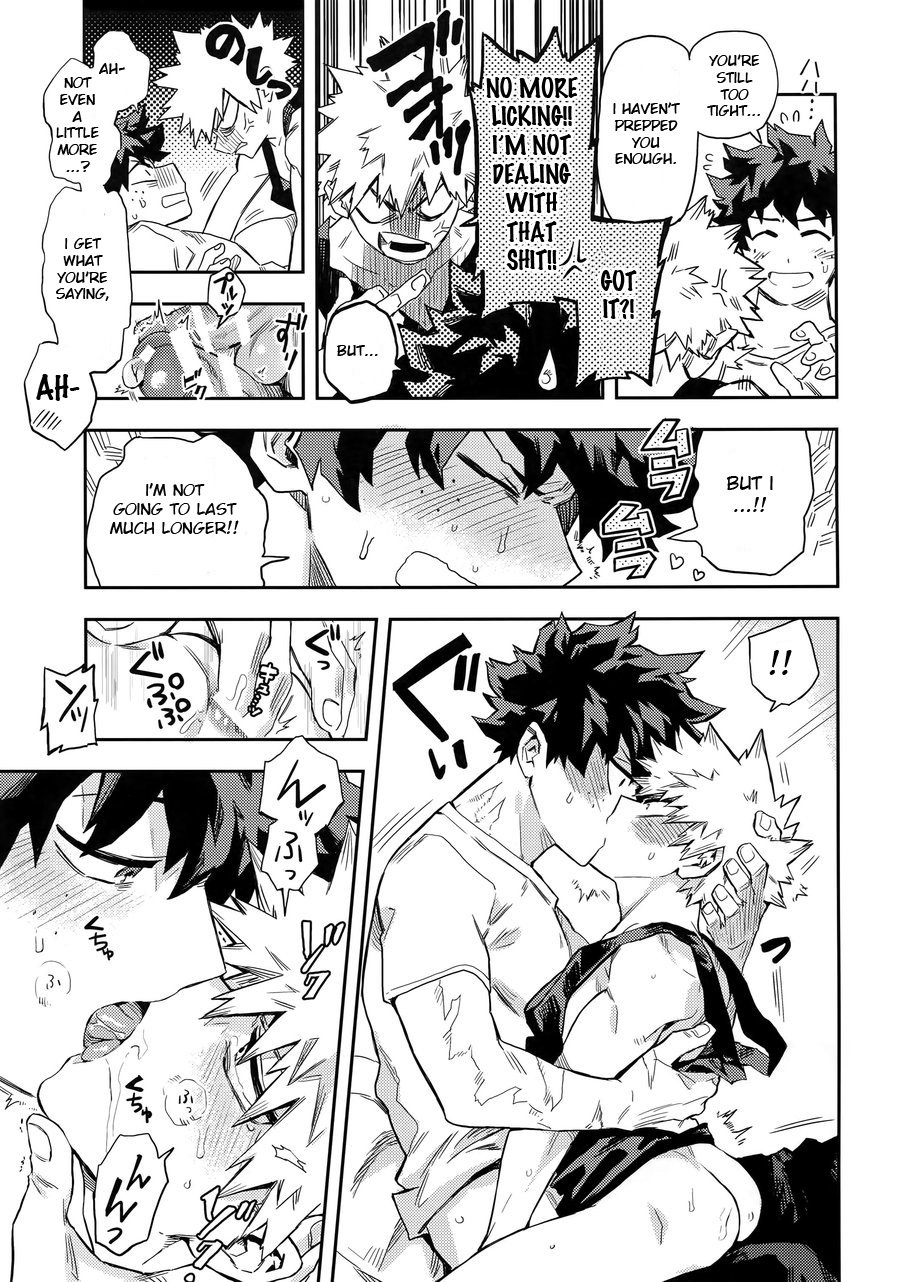 Kuchiguruma ni wa Goyoushin page 16 featuring izuku midoriya my hero academia parody - scar frottage hentai manga - read online free