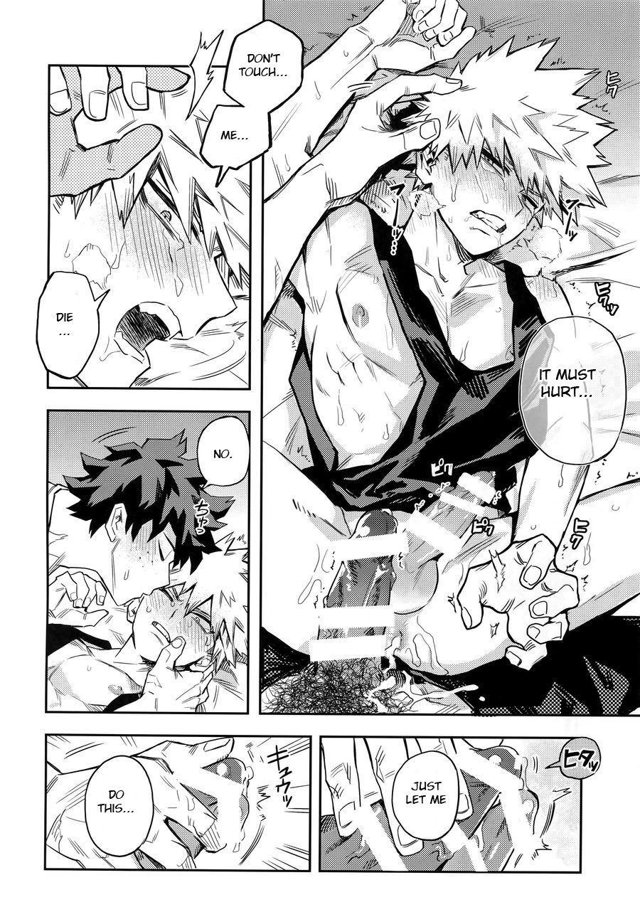 Kuchiguruma ni wa Goyoushin page 21 featuring katsuki bakugou my hero academia parody - muscle freckles hentai manga - read online free