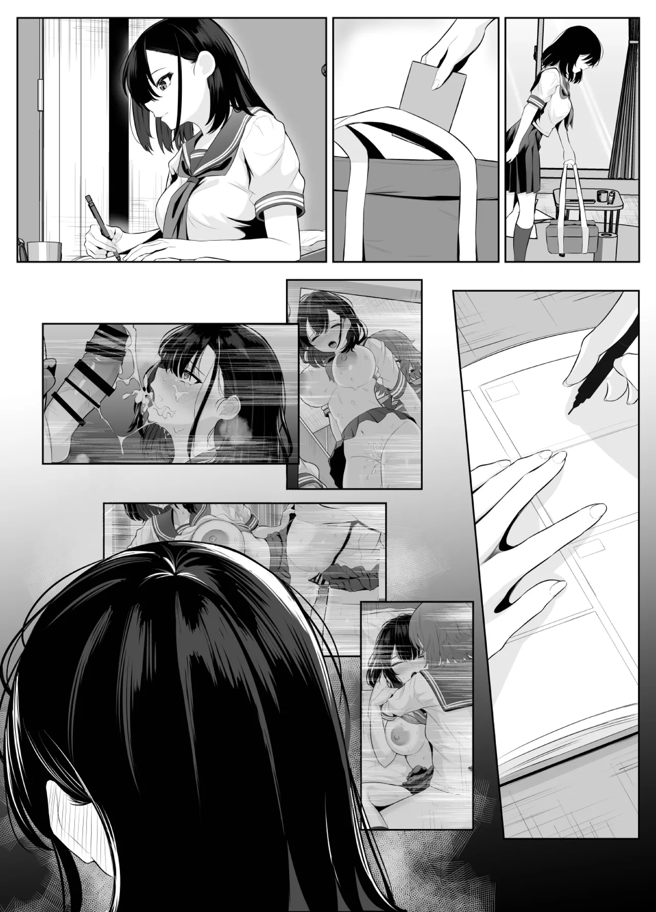 喪失彼女〜記憶喪失の彼女が女先輩にNTRまで〜 page 37 original parody - futanari netorare hentai manga - read online free