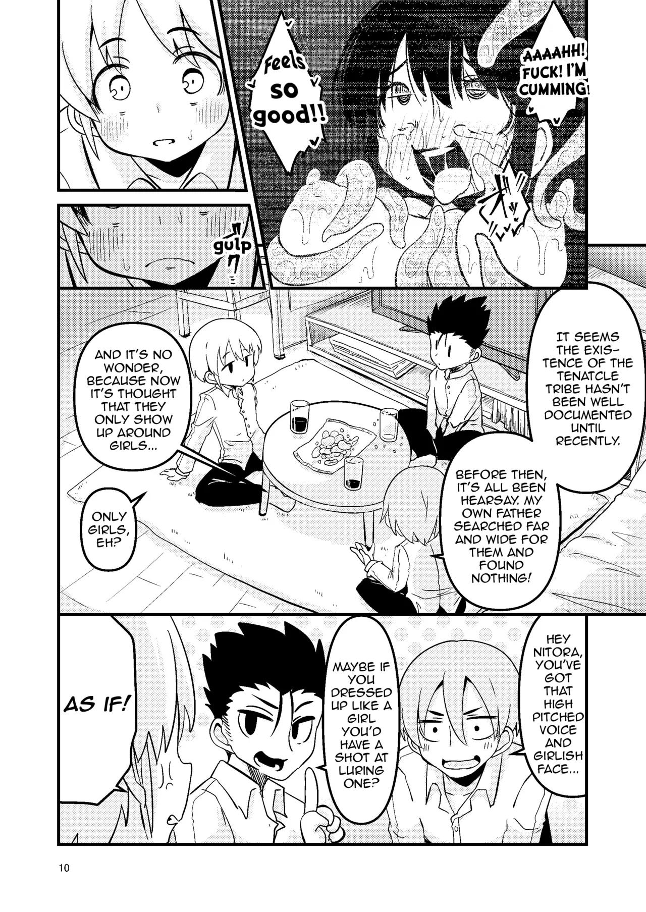 Overdose Tentacles page 11 original parody - sole male multiple orgasms hentai manga - read online free