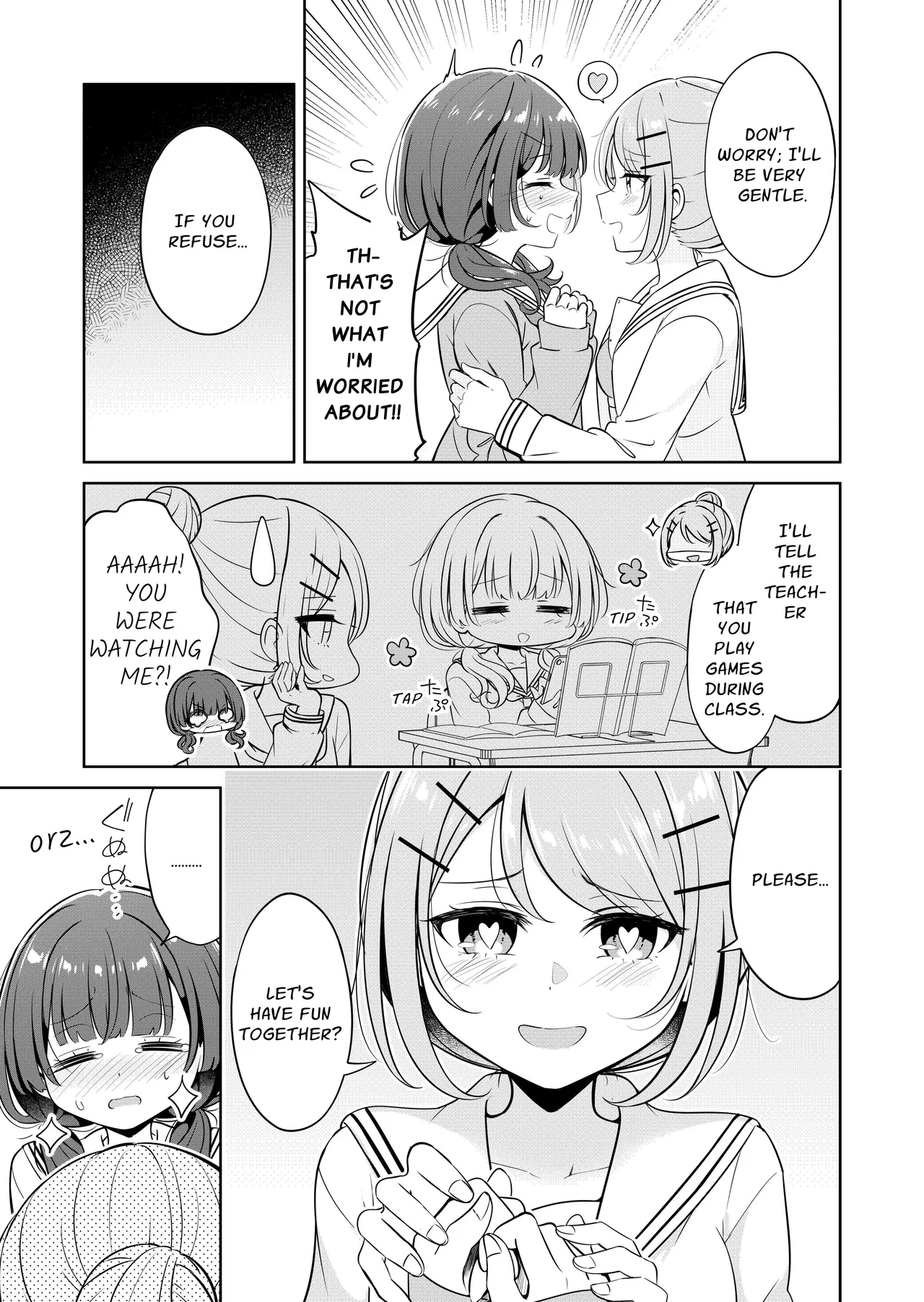 Ohiru Yasumi ga Owaru made - Until The Lunch Break Is Over page 9 original parody - cunnilingus females only hentai manga - read online free