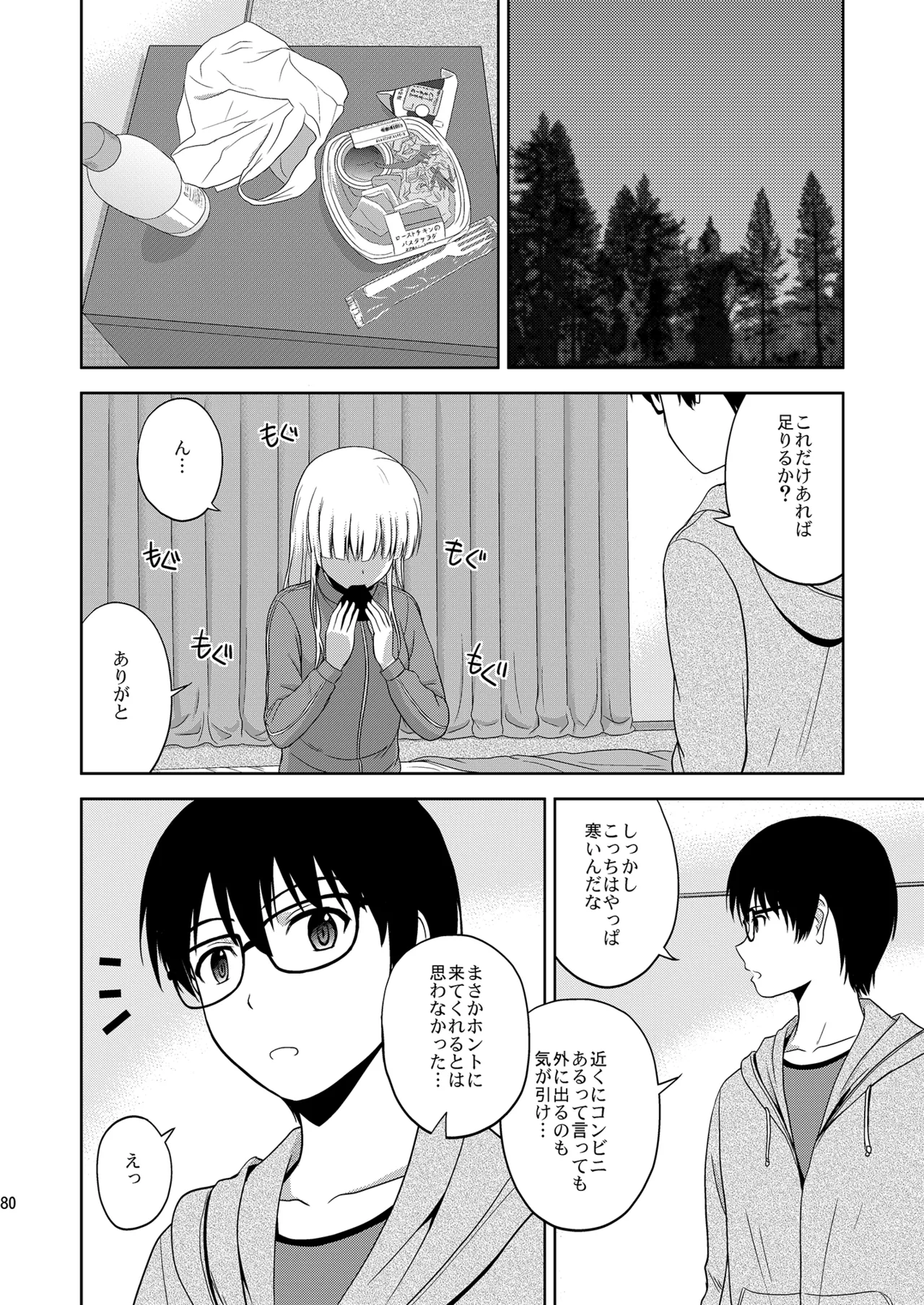 Saenai Kanojo-tachi no Rinri Shinsakai Soushuuhen 1 page 80 featuring megumi kato saenai heroine no sodatekata parody - big breasts glasses hentai manga - read online free
