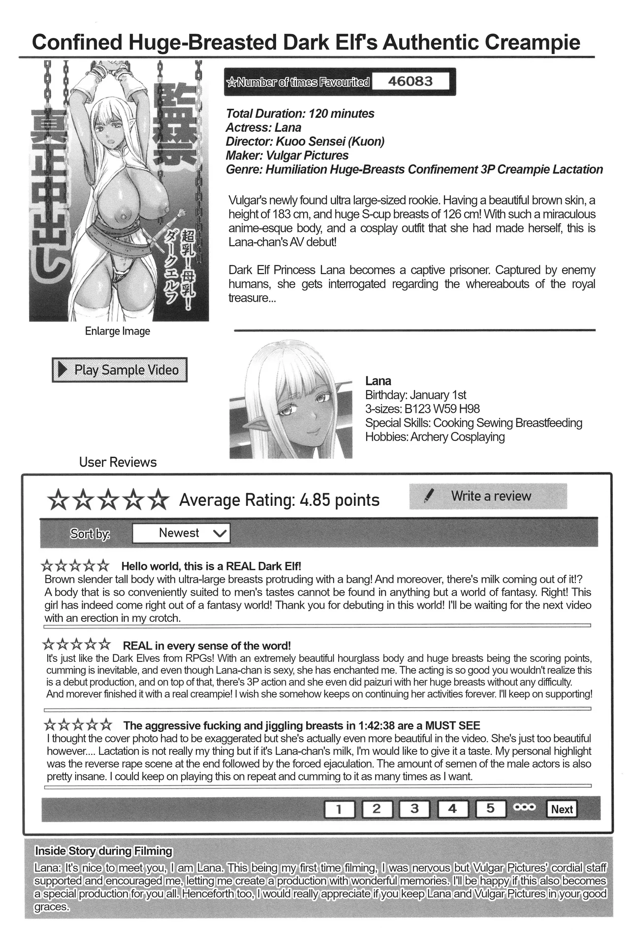 AV Kazoku | AV Family Ch. 1-3 page 72 - elf big breasts hentai manga - read online free