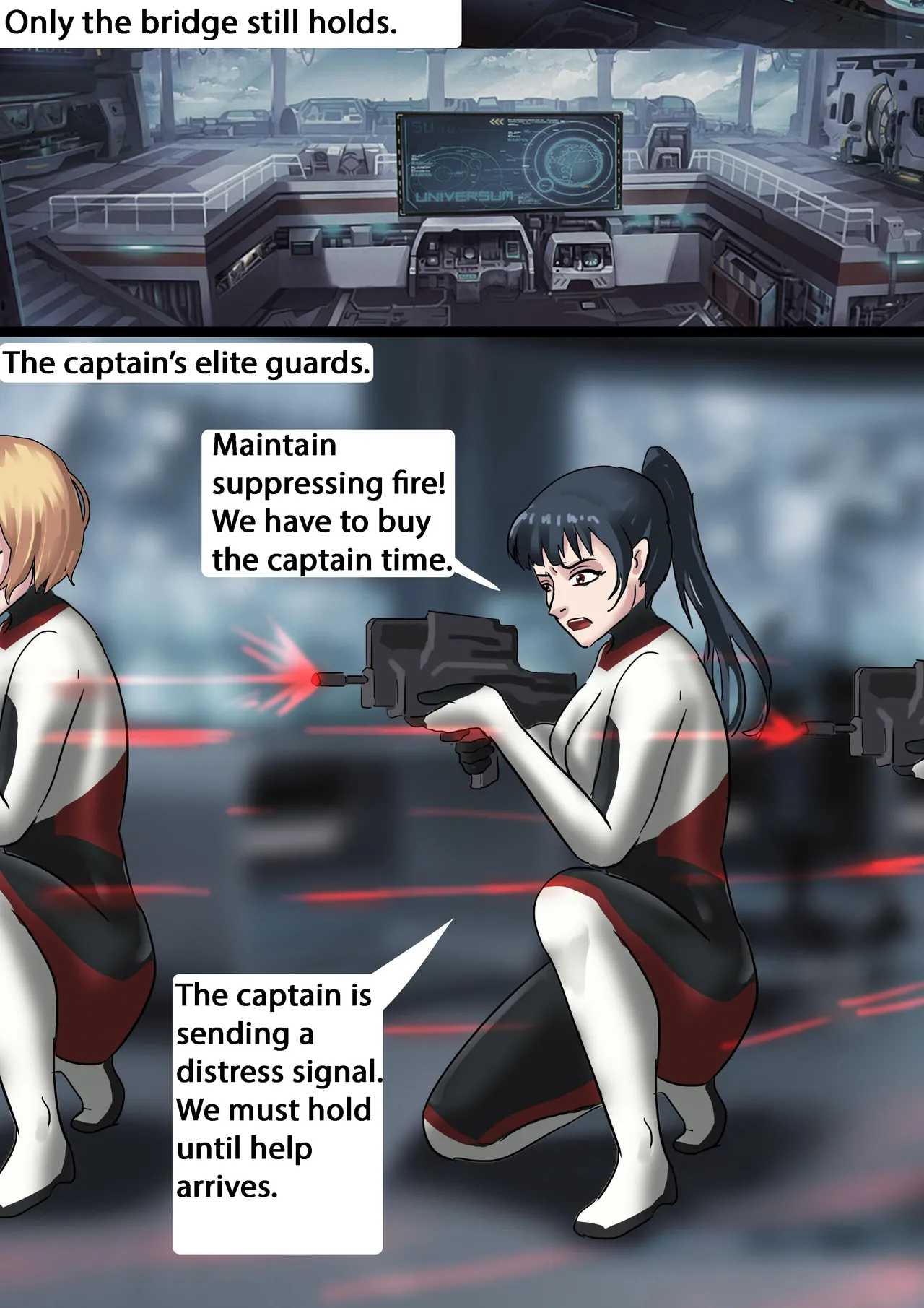 The Slave Spaceship - High Tech Bondage page 19 original parody - gag bondage hentai manga - read online free