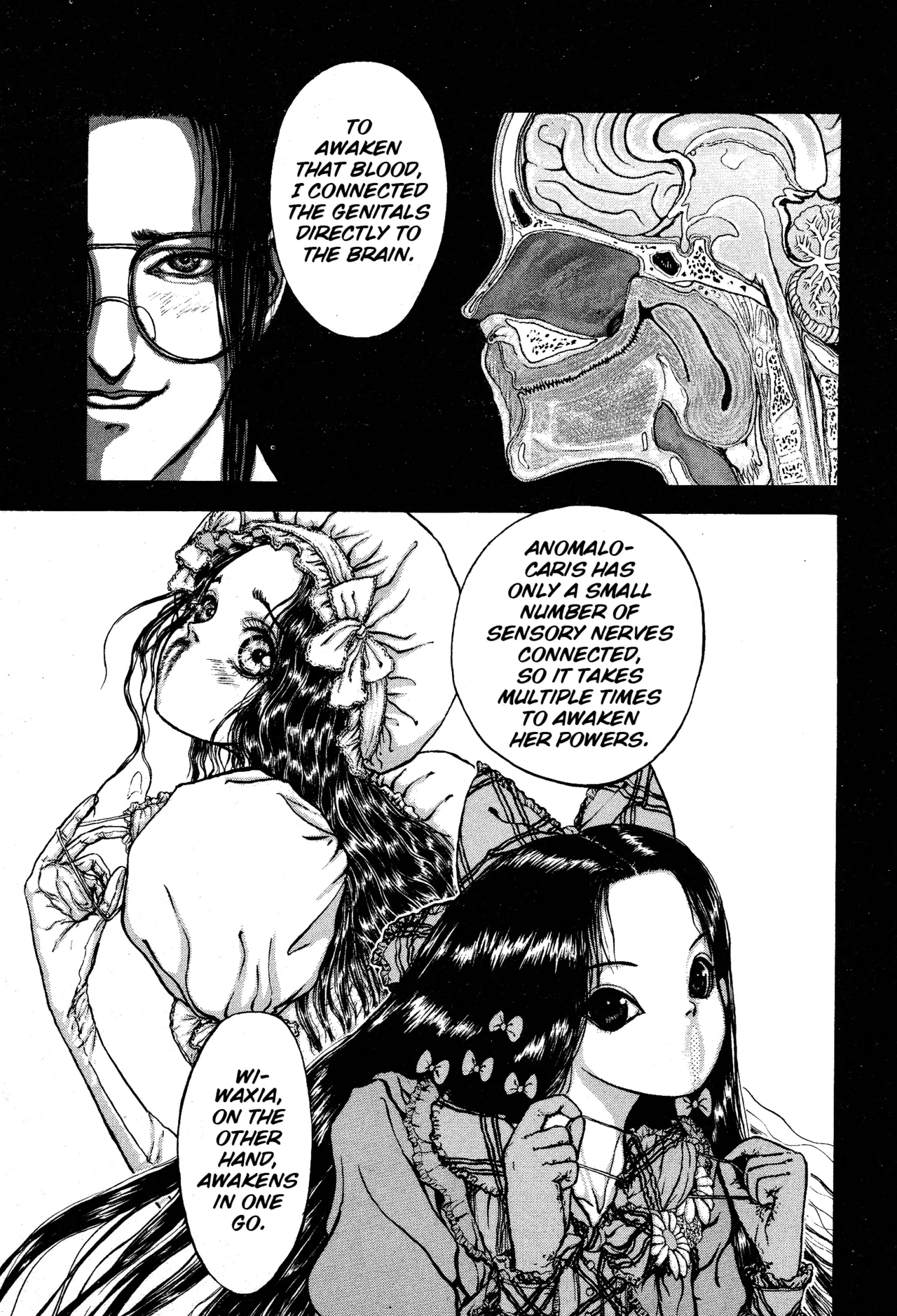 Burgess' Girls 1: Chapter of Wiwaxia page 107 - piercing guro hentai manga - read online free