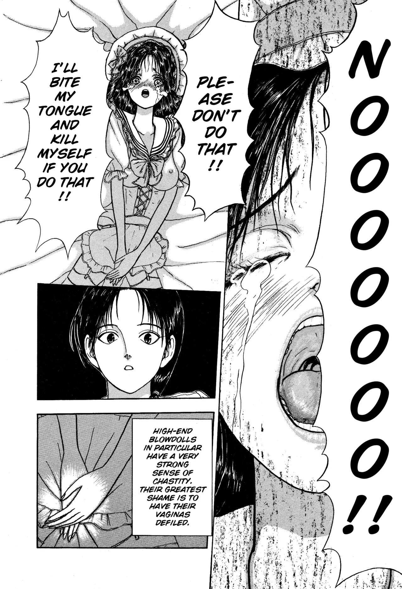 Burgess' Girls 1: Chapter of Wiwaxia page 18 - piercing guro hentai manga - read online free