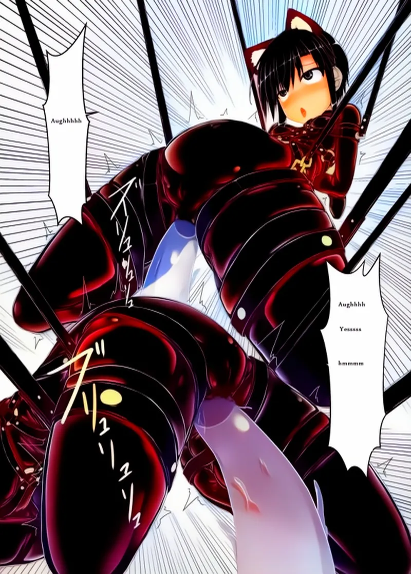 kuroneko choco ice (1-9) colorized page 171 original parody - bondage latex hentai manga - read online free