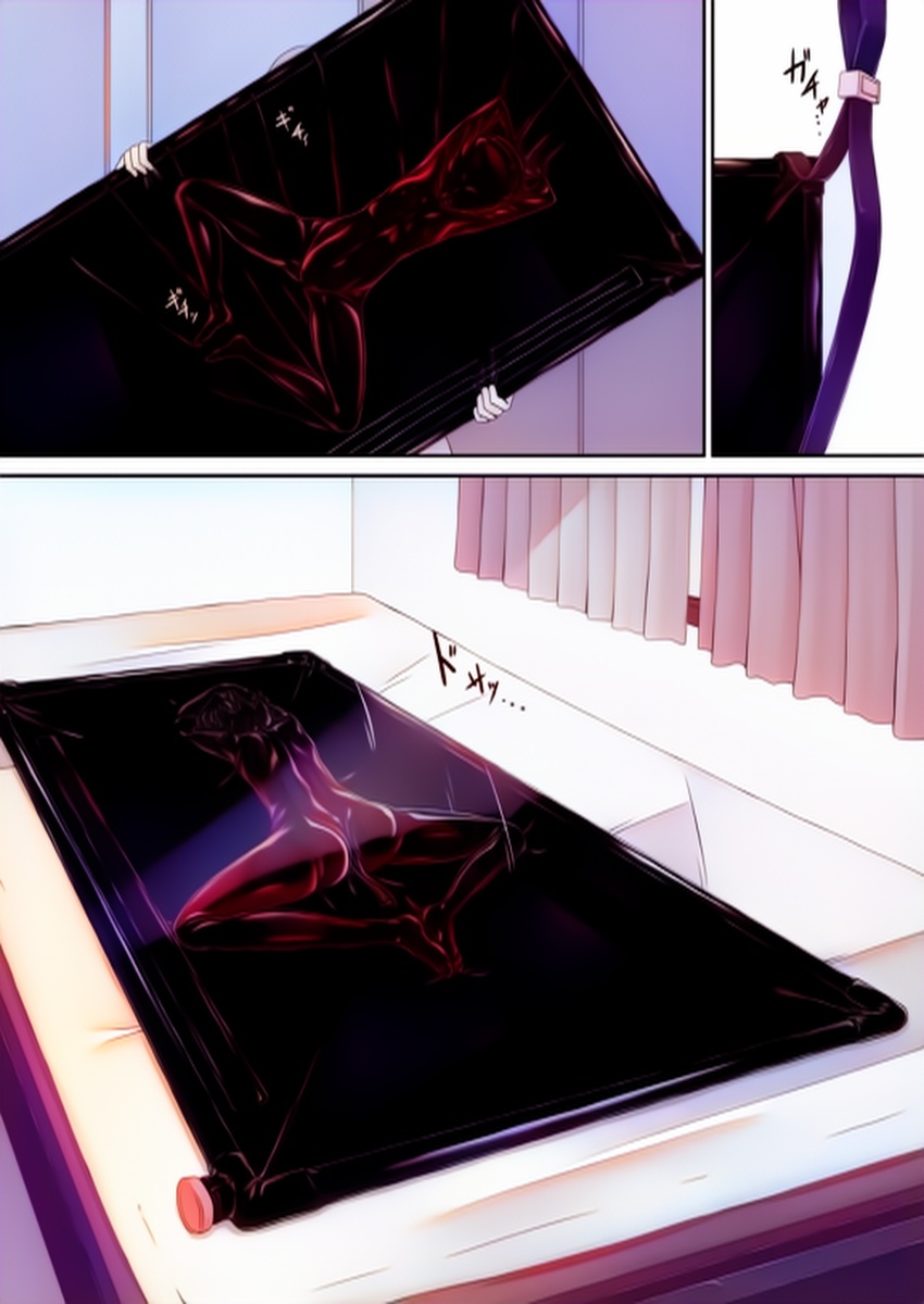 kuroneko choco ice (1-9) colorized page 243 original parody - bondage latex hentai manga - read online free