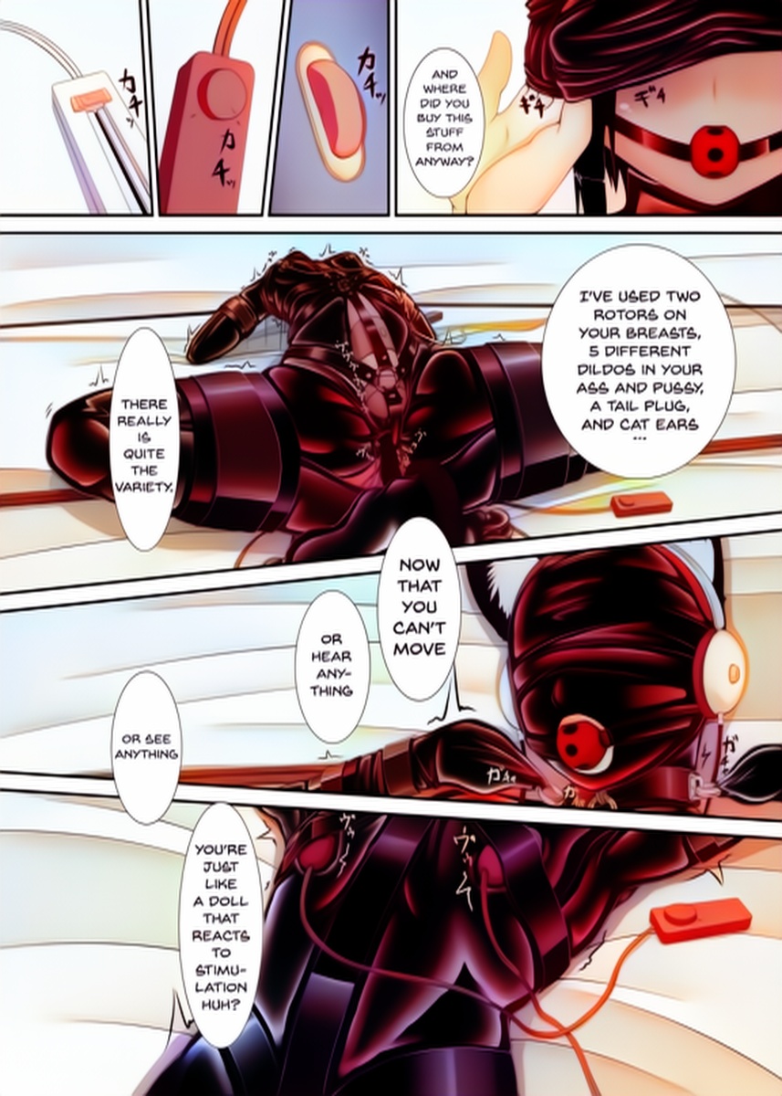 kuroneko choco ice (1-9) colorized page 29 original parody - bondage latex hentai manga - read online free