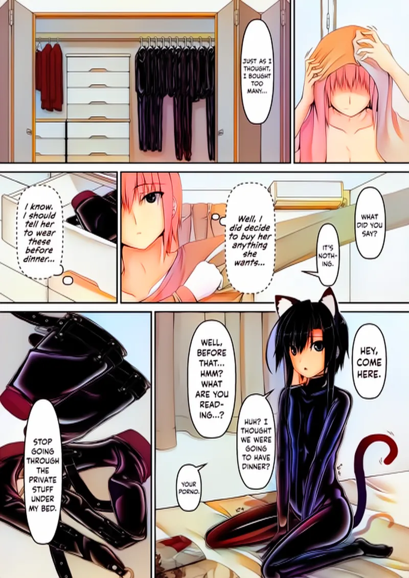 kuroneko choco ice (1-9) colorized page 63 original parody - full color bondage hentai manga - read online free