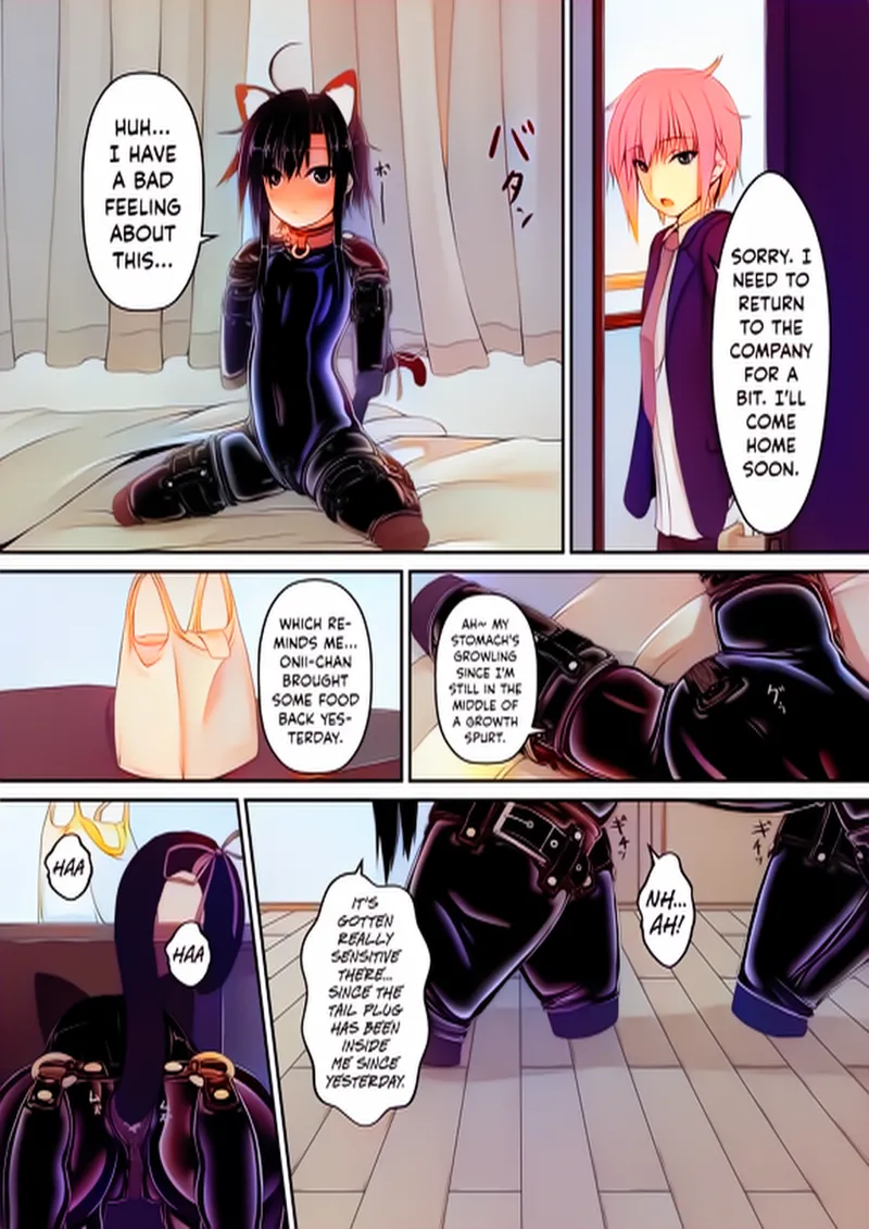 kuroneko choco ice (1-9) colorized page 73 original parody - bondage latex hentai manga - read online free