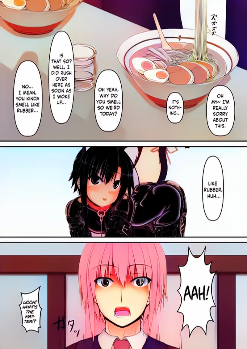 kuroneko choco ice (1-9) colorized page 76 original parody - bondage latex hentai manga - read online free