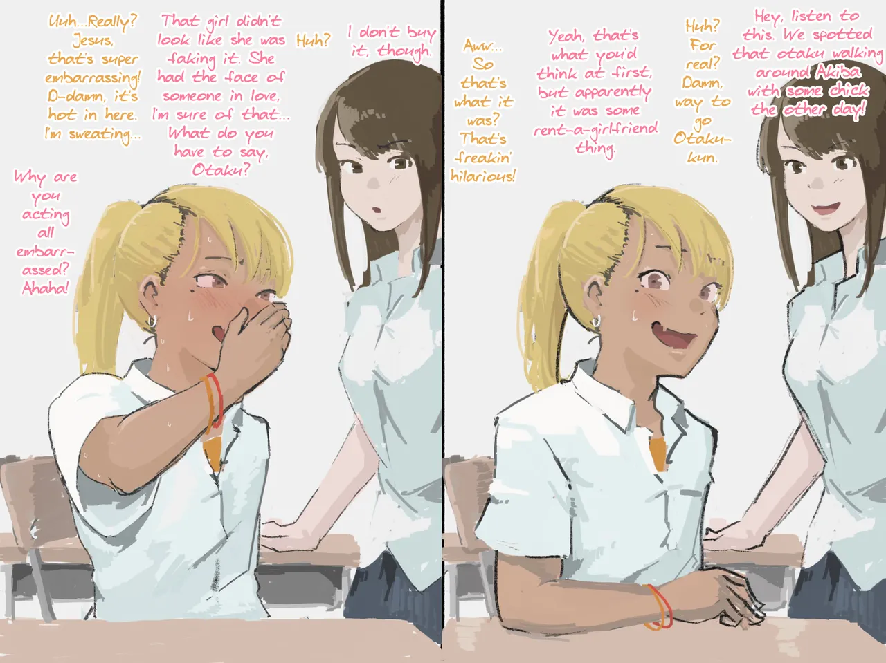 Otaku-kun saa... page 20 original parody - sweating humiliation hentai manga - read online free