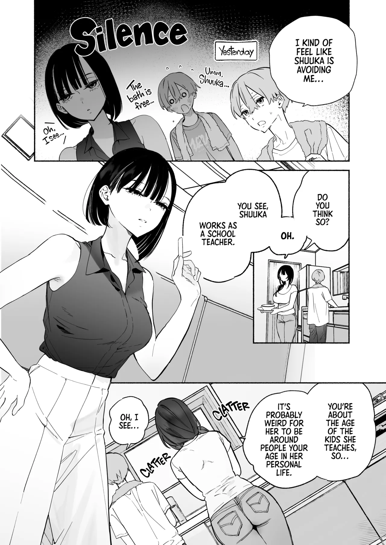 Boku no Geshuku Seikatsu ni Tsuite 2 | My Life in a Boarding House 2 page 15 original parody - sole female sole male hentai manga - read online free