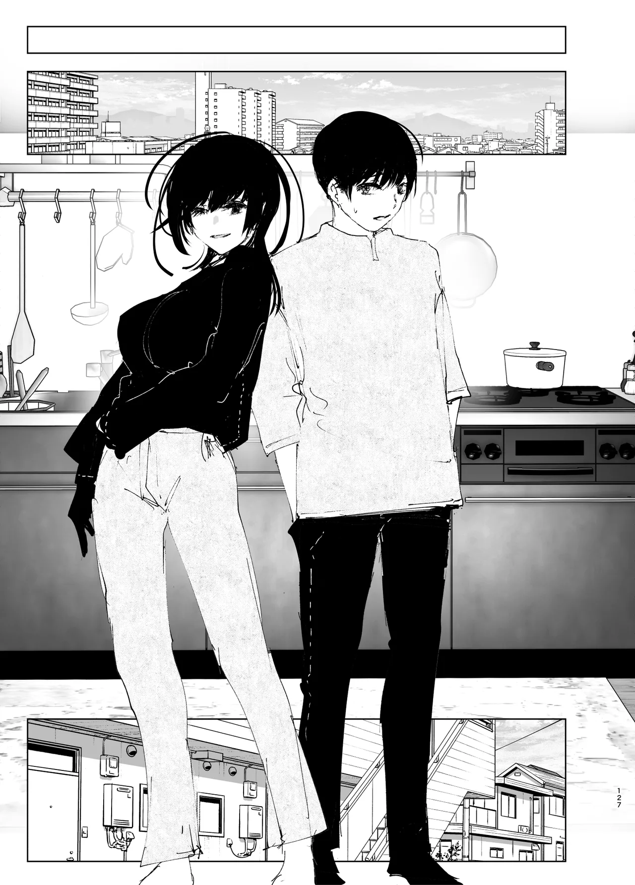 Monogatari no youni | Like a Tale page 126 original parody - kissing big breasts hentai manga - read online free