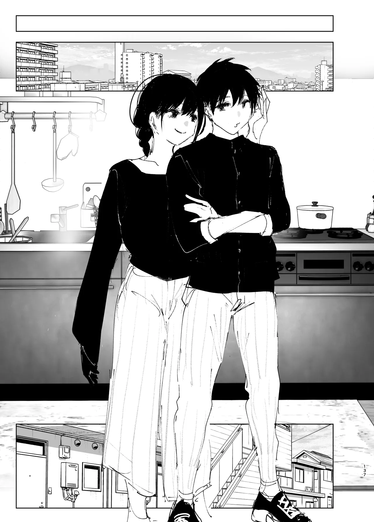 Monogatari no youni | Like a Tale page 136 original parody - kissing big breasts hentai manga - read online free