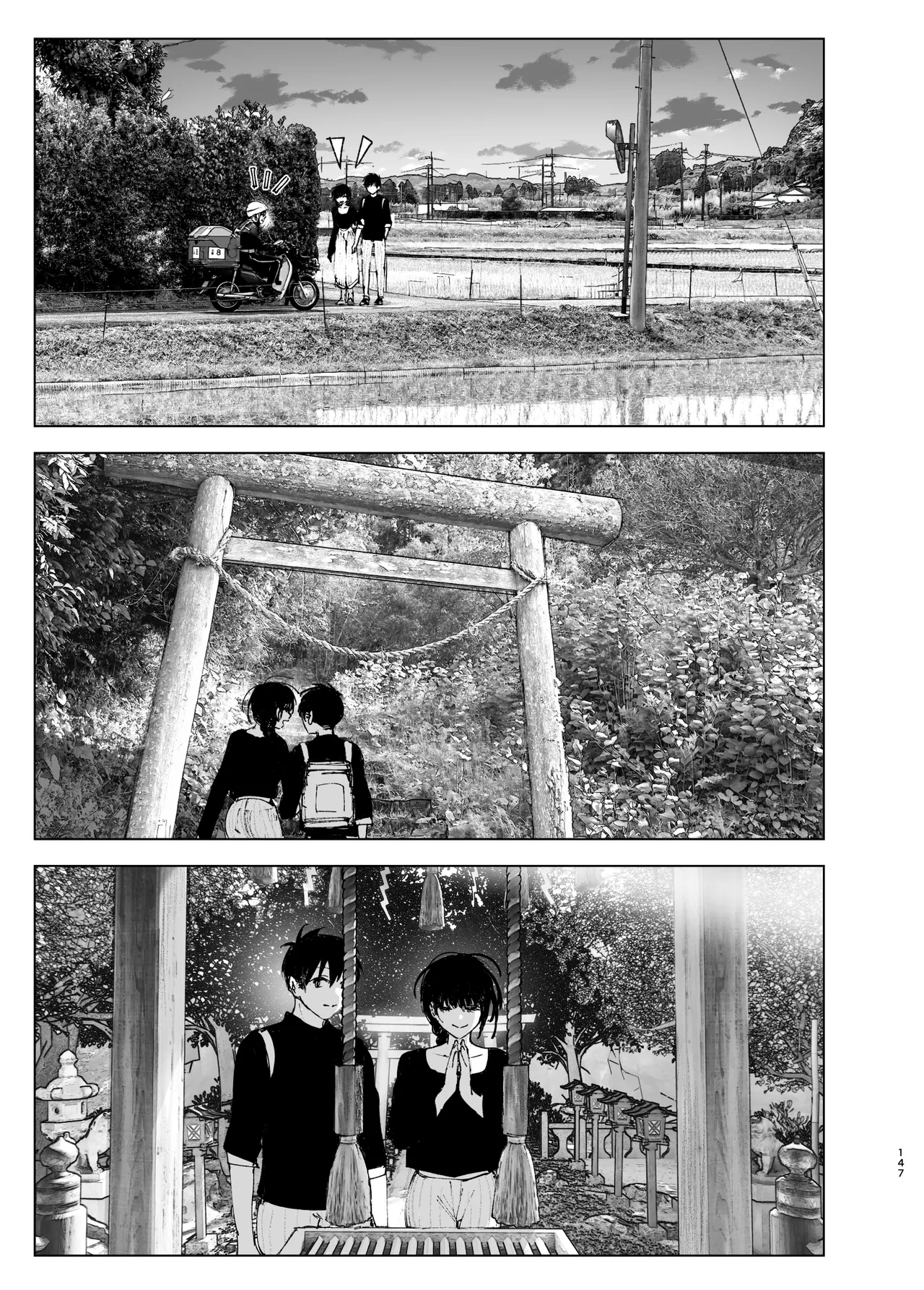 Monogatari no youni | Like a Tale page 146 original parody - kissing big breasts hentai manga - read online free