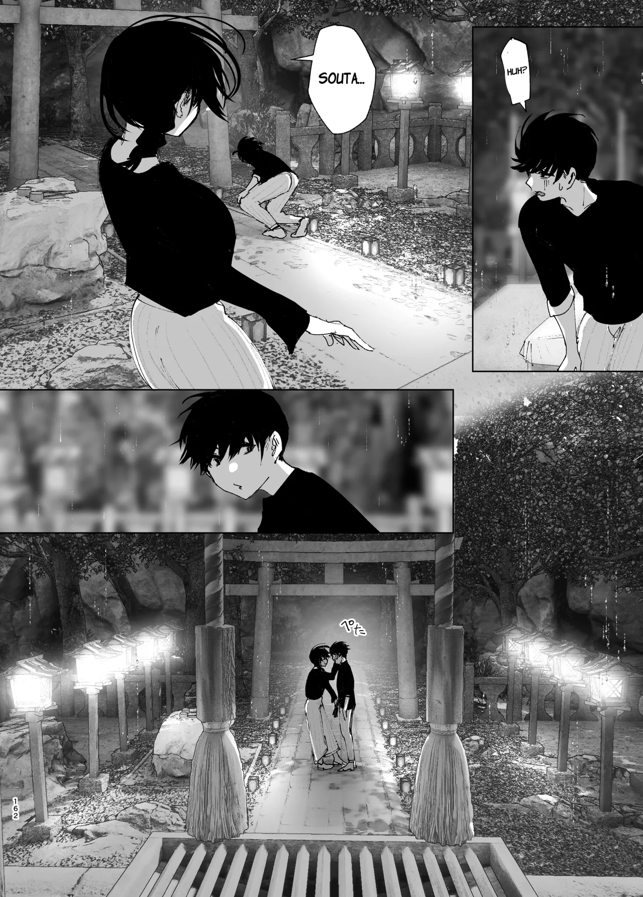 Monogatari no youni | Like a Tale page 161 original parody - kissing big breasts hentai manga - read online free