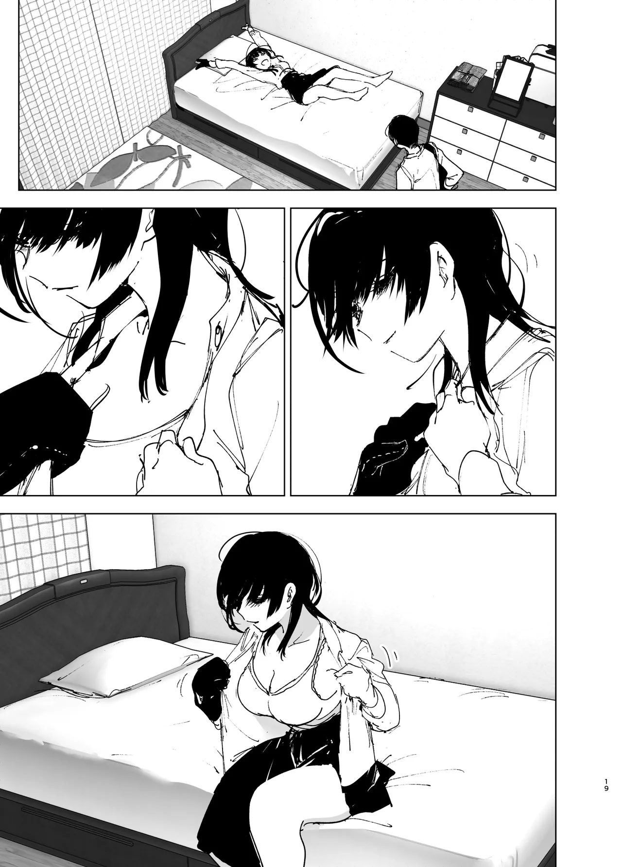 Monogatari no youni | Like a Tale page 18 original parody - kissing big breasts hentai manga - read online free