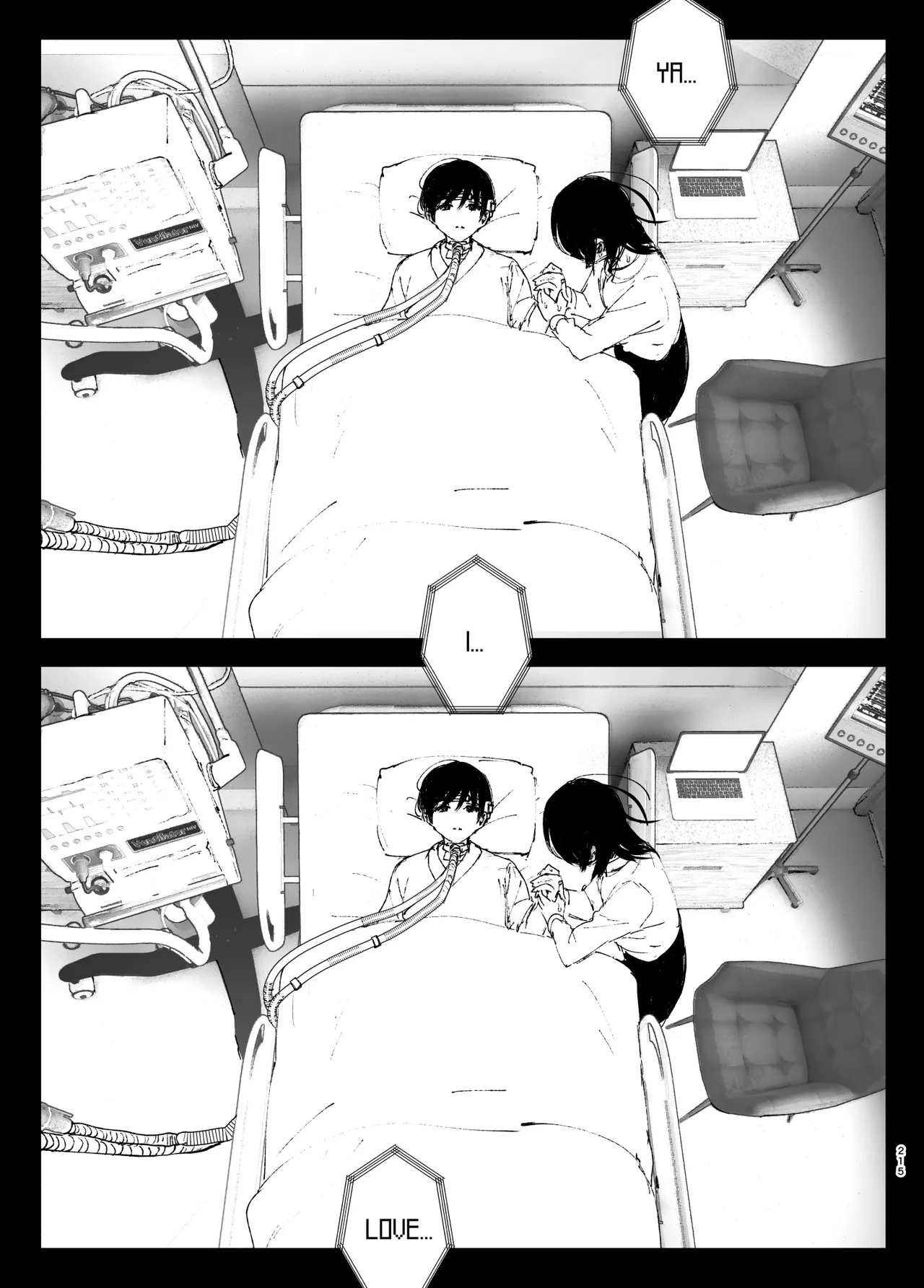 Monogatari no youni | Like a Tale page 214 original parody - kissing big breasts hentai manga - read online free