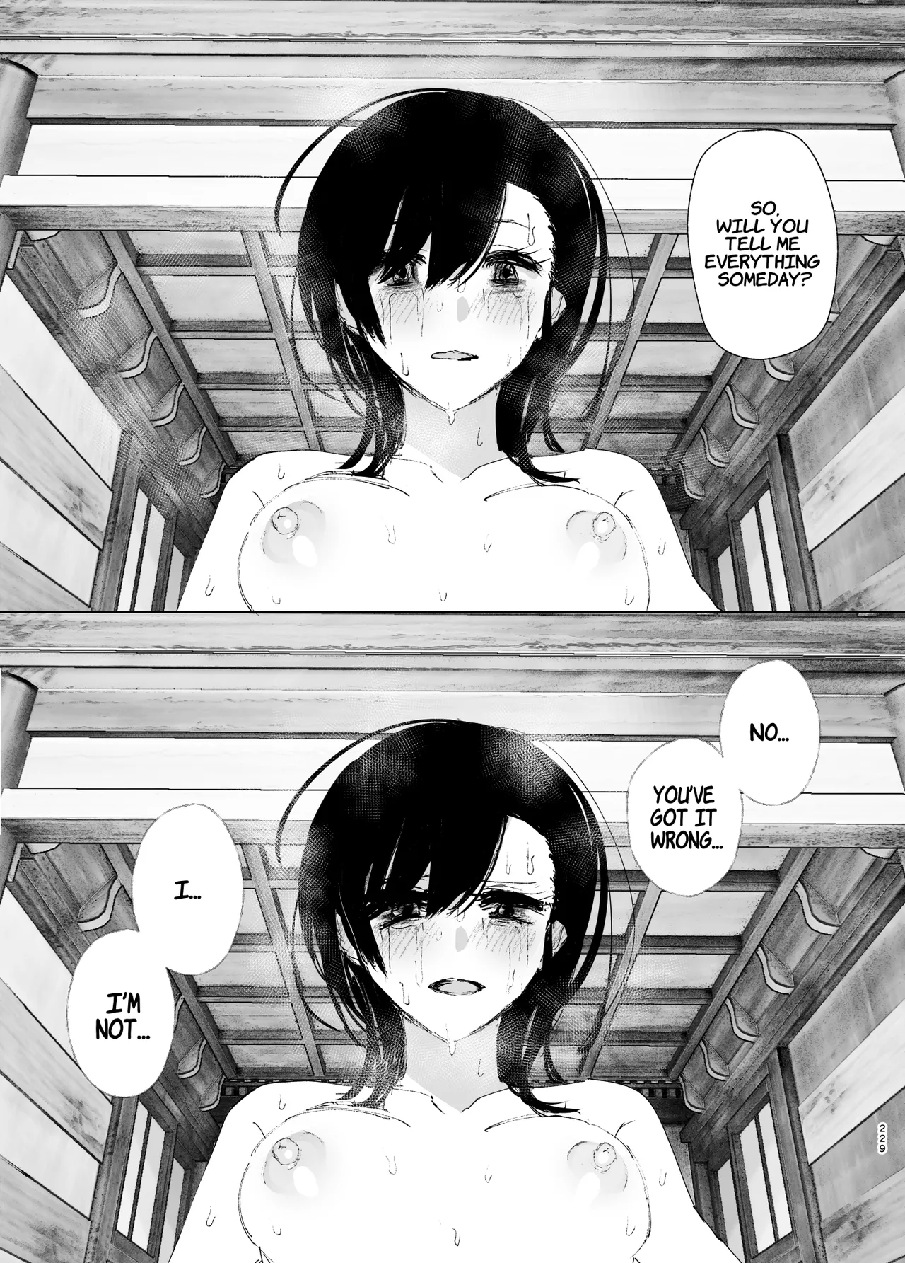 Monogatari no youni | Like a Tale page 228 original parody - kissing big breasts hentai manga - read online free