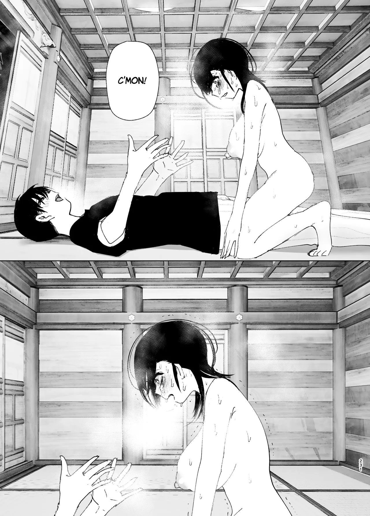 Monogatari no youni | Like a Tale page 230 original parody - kissing big breasts hentai manga - read online free