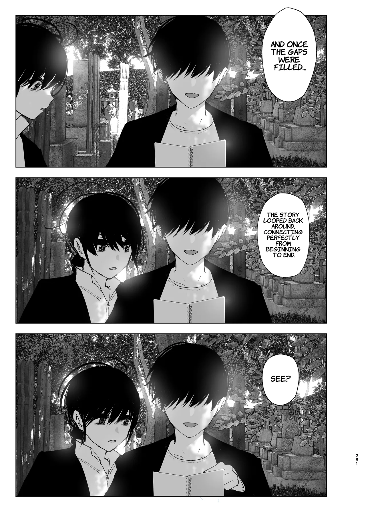 Monogatari no youni | Like a Tale page 260 original parody - kissing big breasts hentai manga - read online free