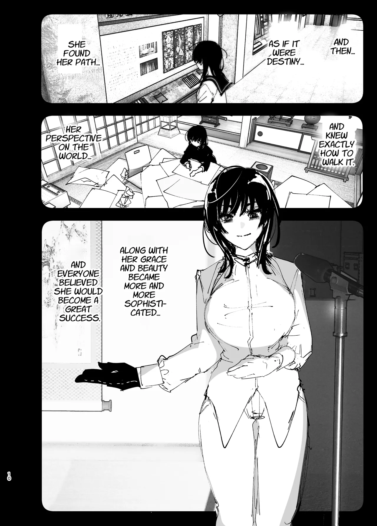 Monogatari no youni | Like a Tale page 9 original parody - kissing big breasts hentai manga - read online free