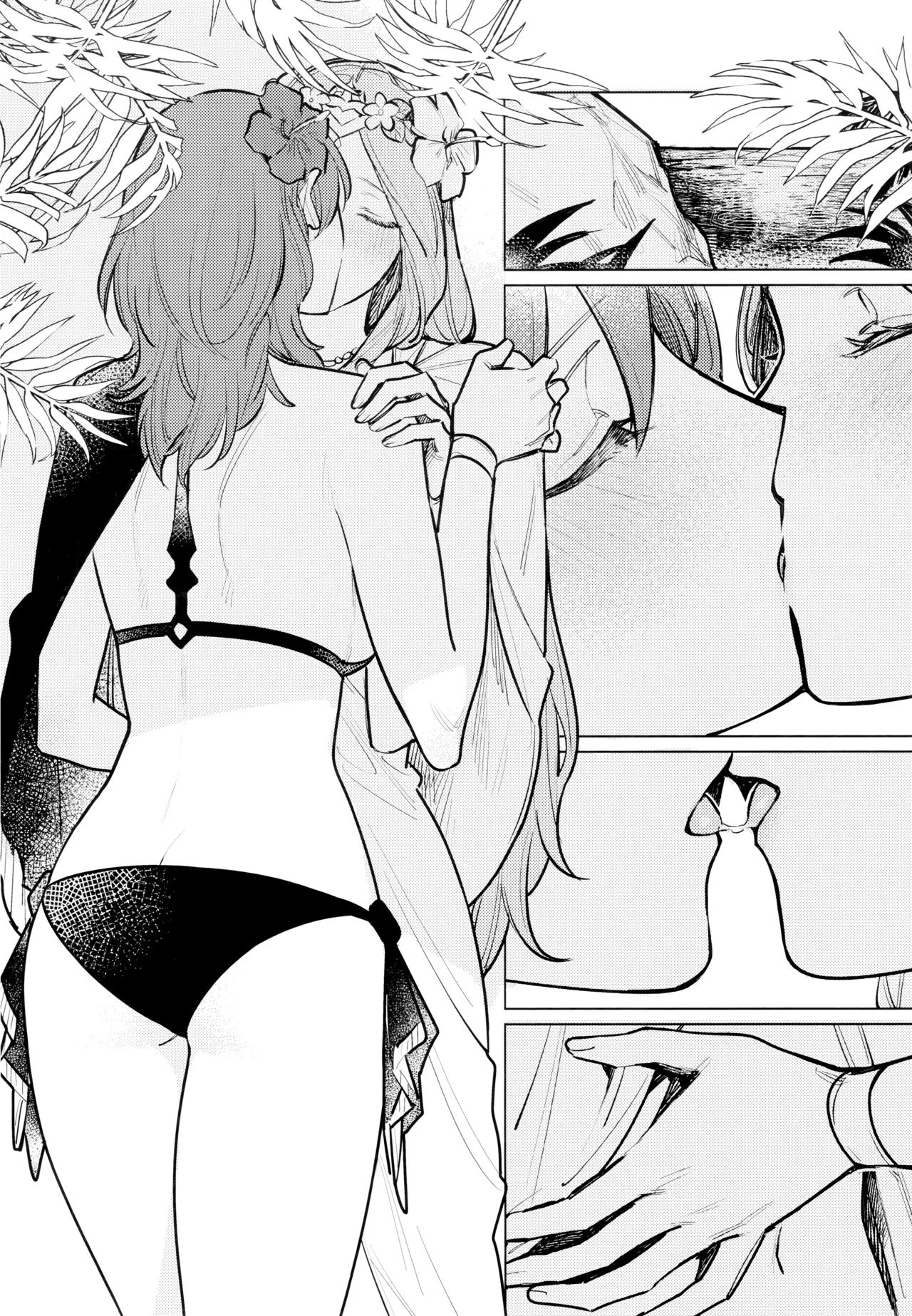 Katen no Kowairo | The Voice of Summer page 17 featuring byleth eisner fire emblem three houses parody - swimsuit bikini hentai manga - read online free