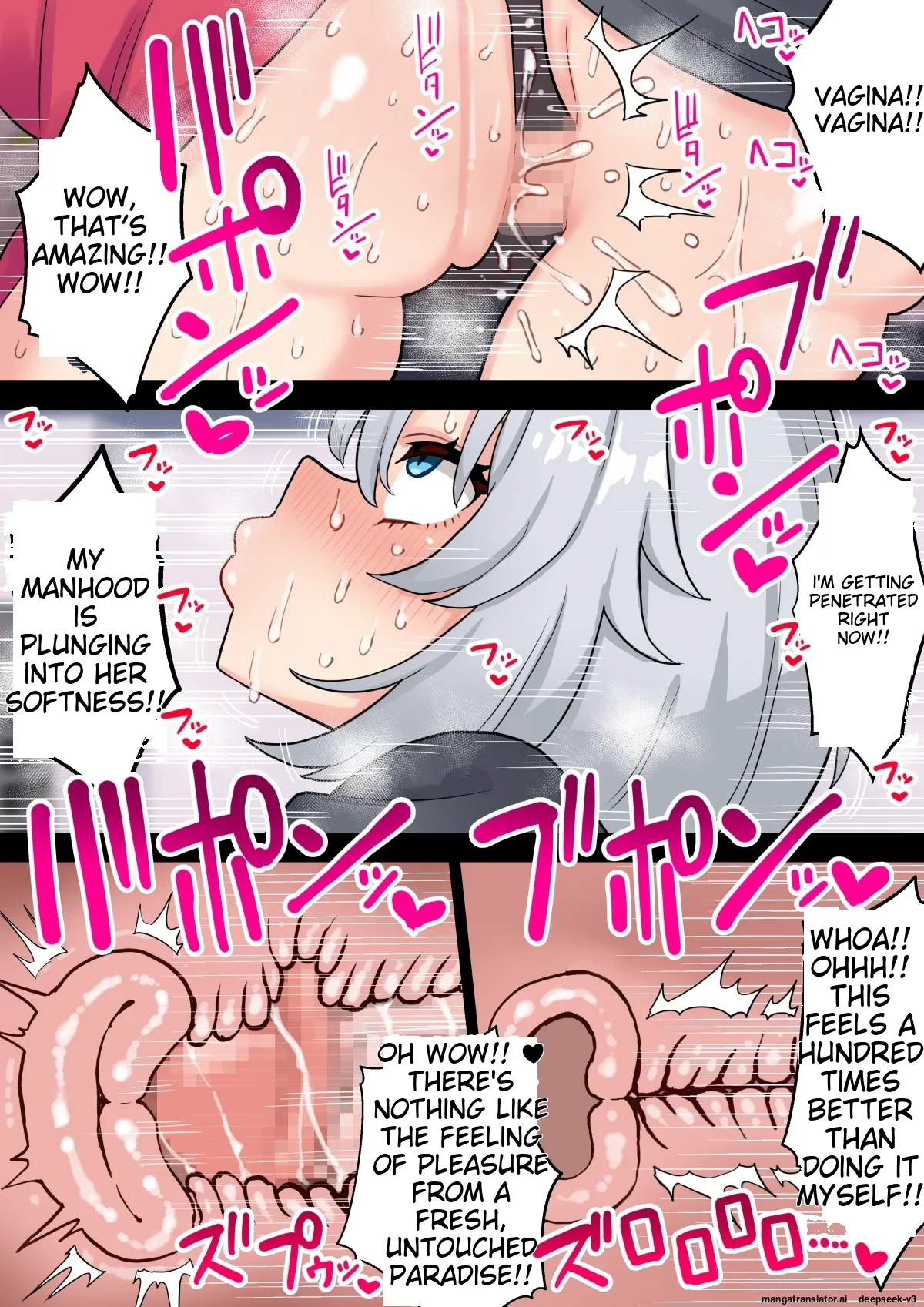 Page 35 of [Hotaru] [English] [Machine TL] Koutensei Futanari Shuukatsusei ga Chinpo wo Ikashite Kigyou suru Hanashi