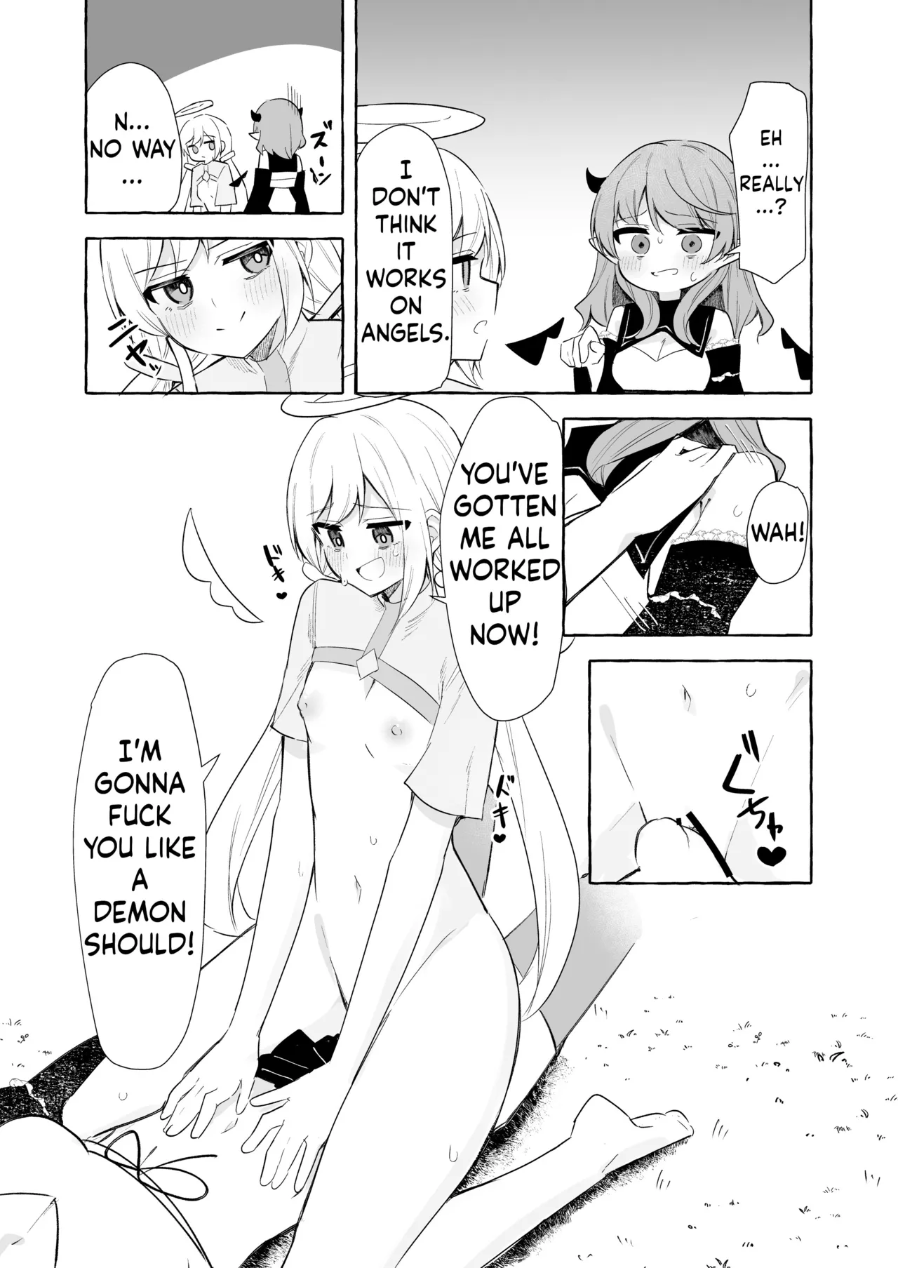 Futanari Akuma to Tenshii-chan - Page 17
